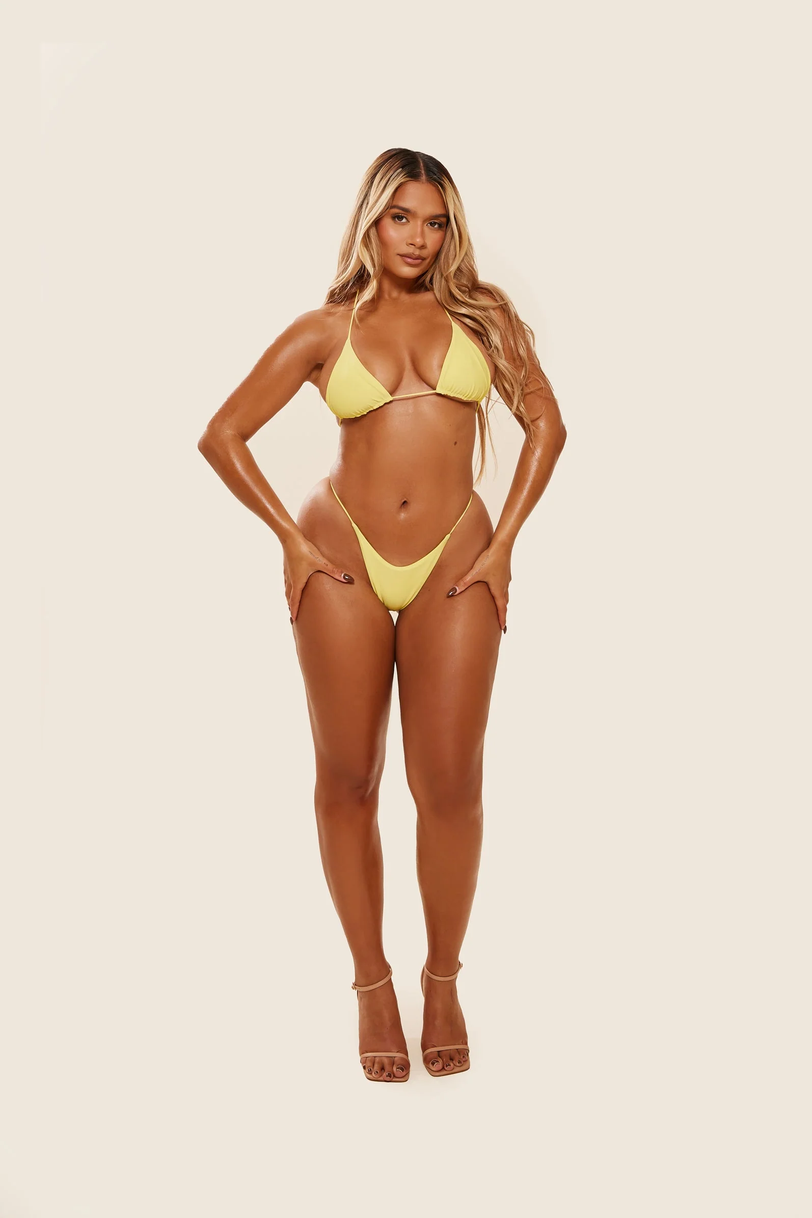 The Teeny Bikini in Yellow - Image 3