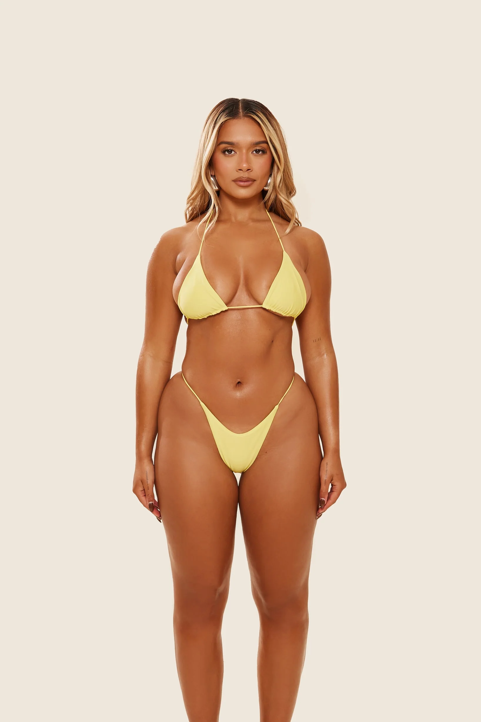 The Teeny Bikini in Yellow - Image 6