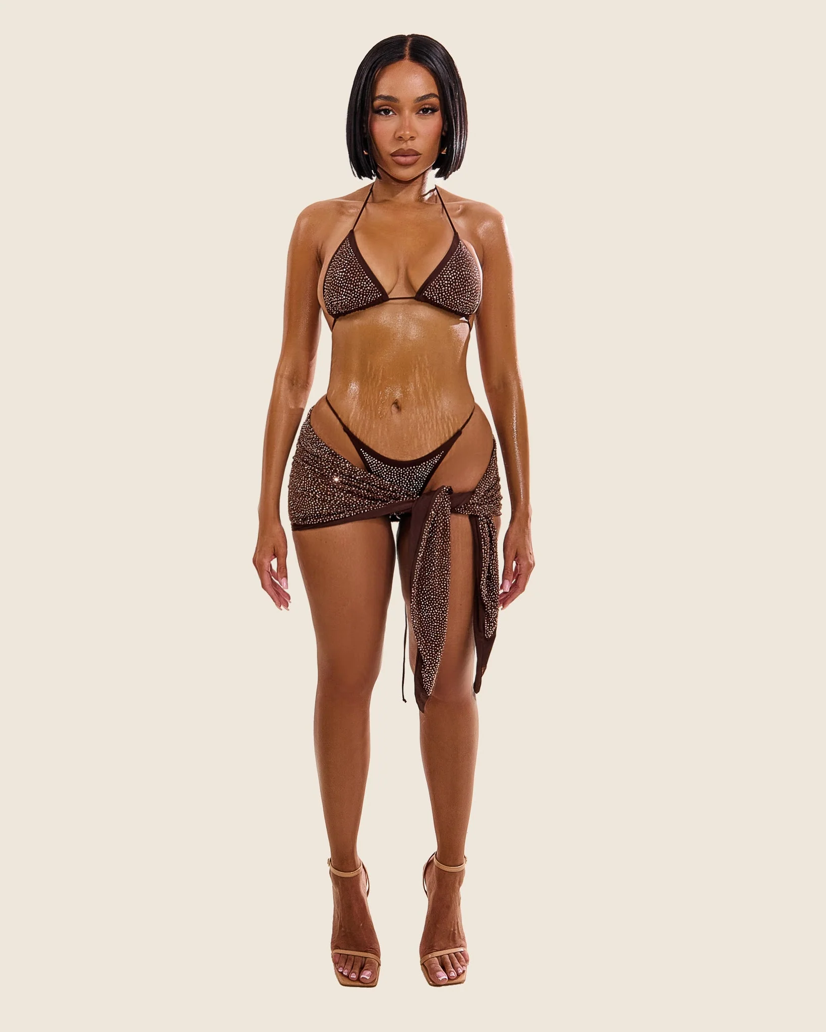 The Teeny Bikini Set in Rhinestone - Image 9