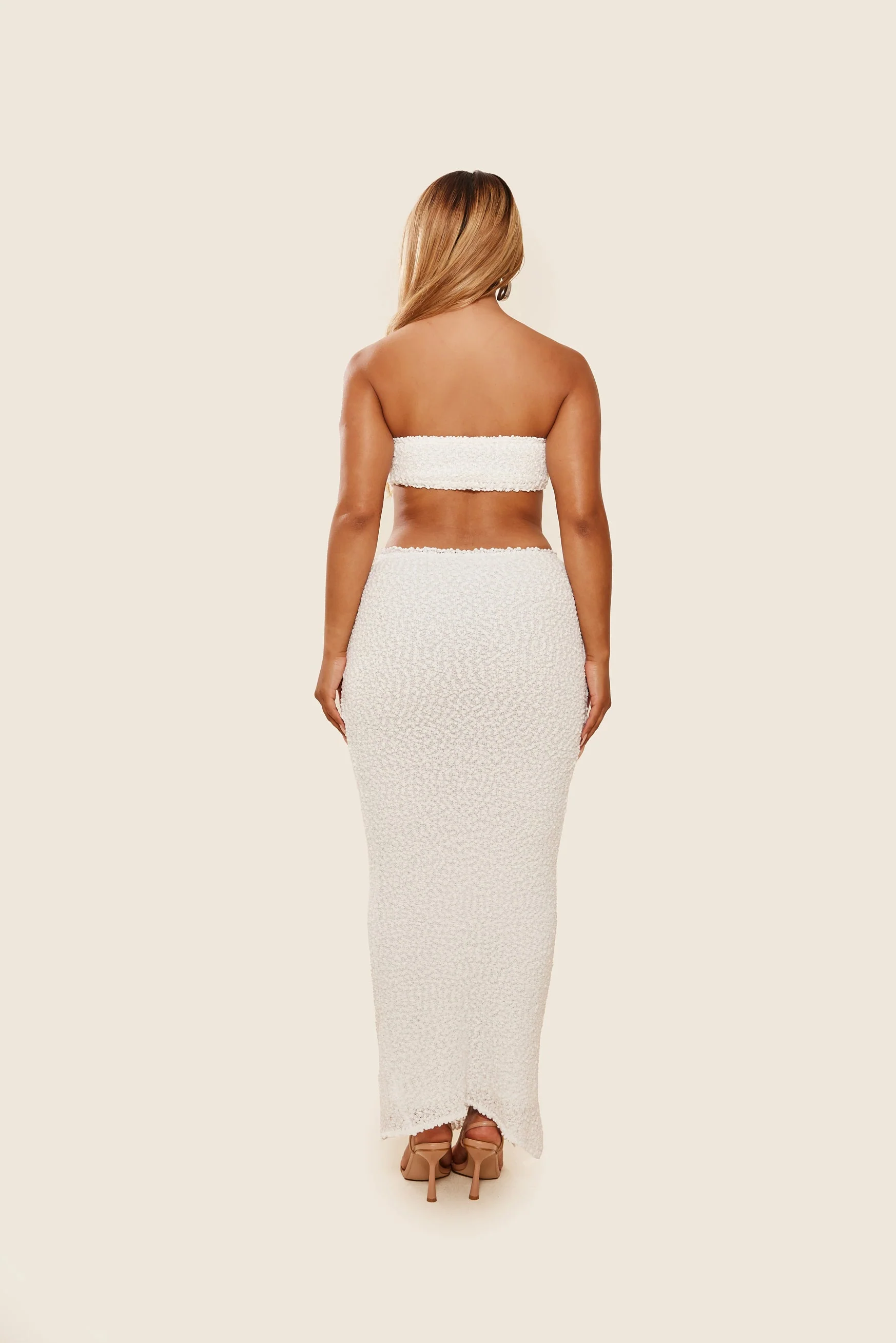 The Sloan Maxi in White - Image 3