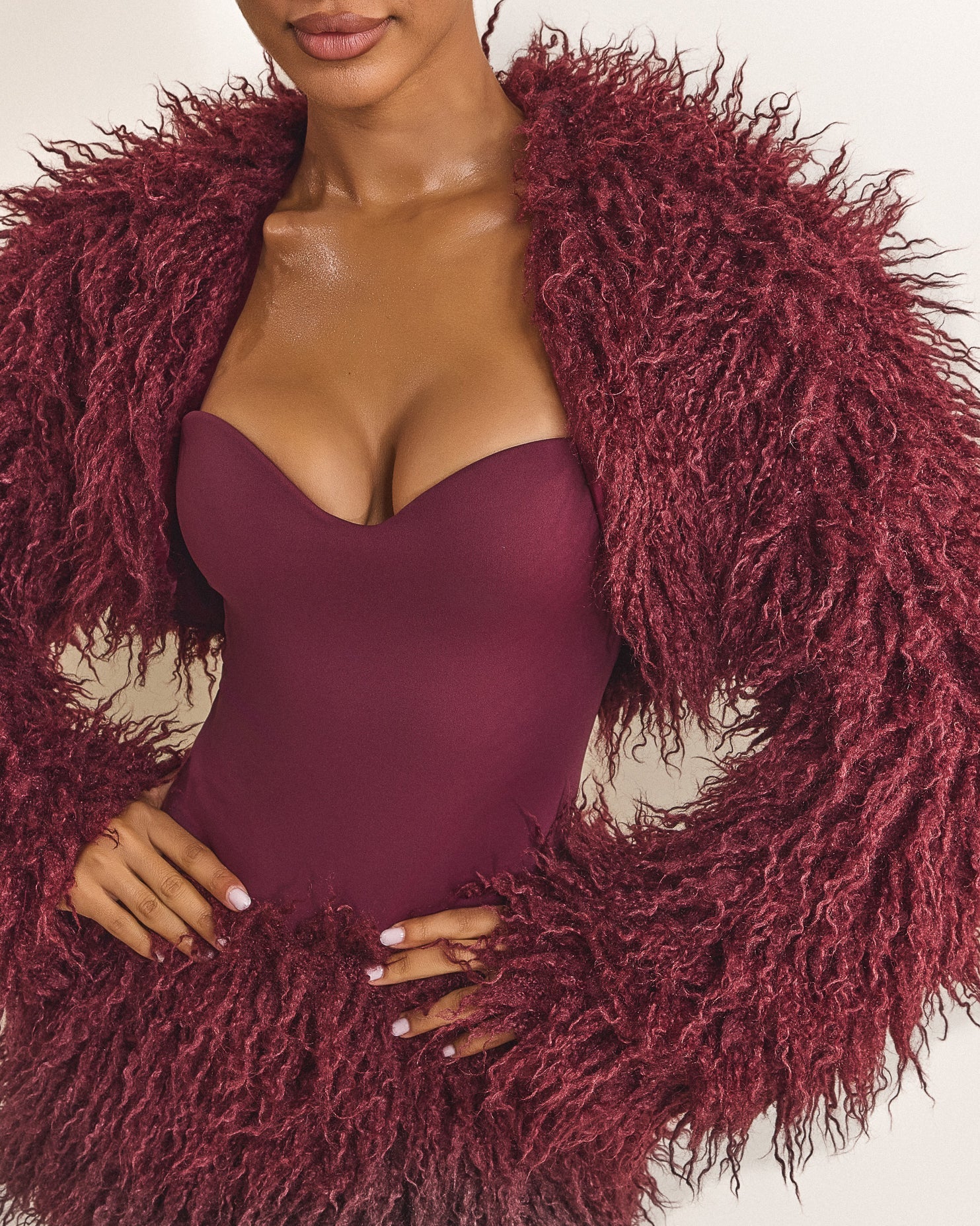 The Sabrine Set in Wine - Image 4