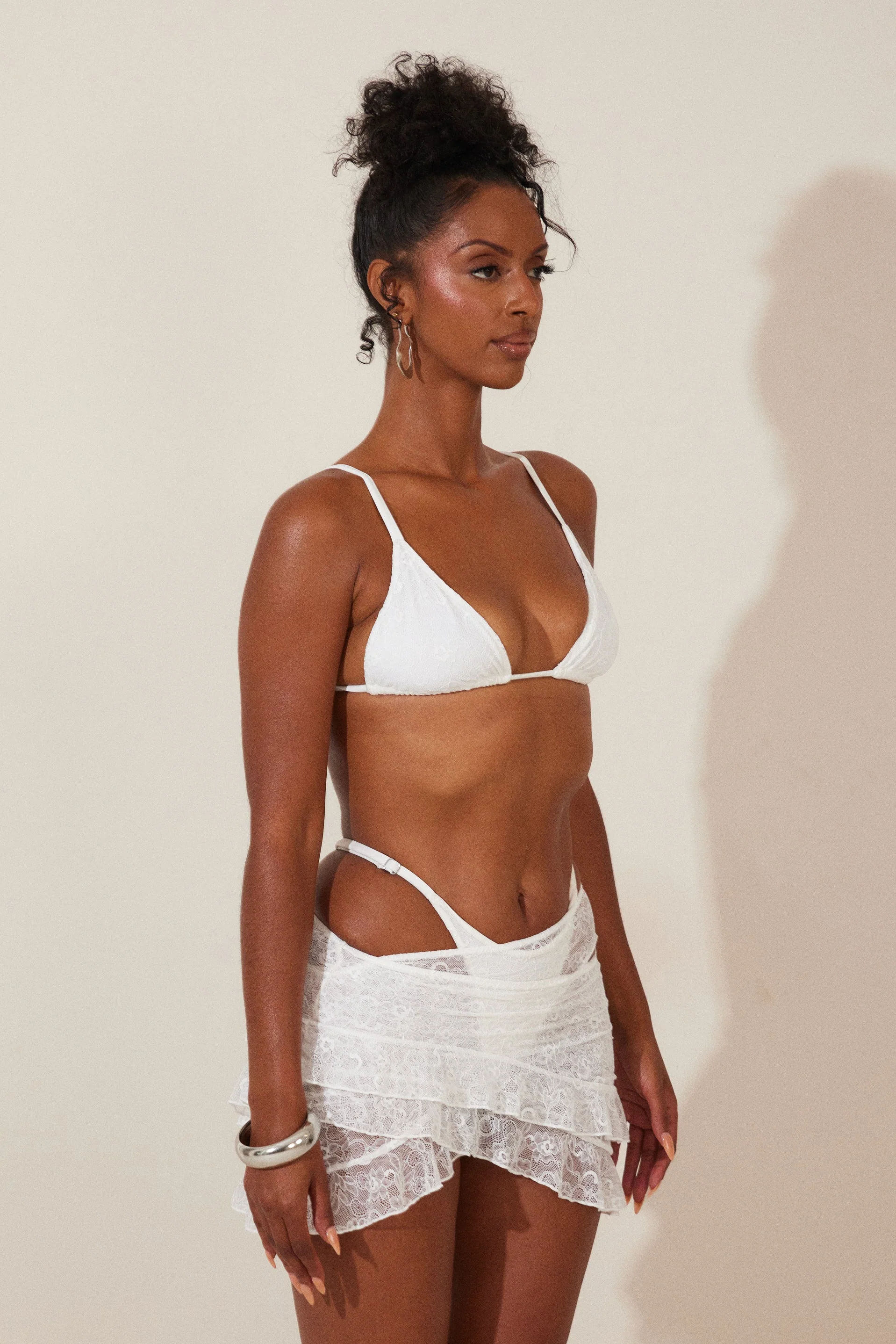 The Zhuri Bikini in White - Image 13