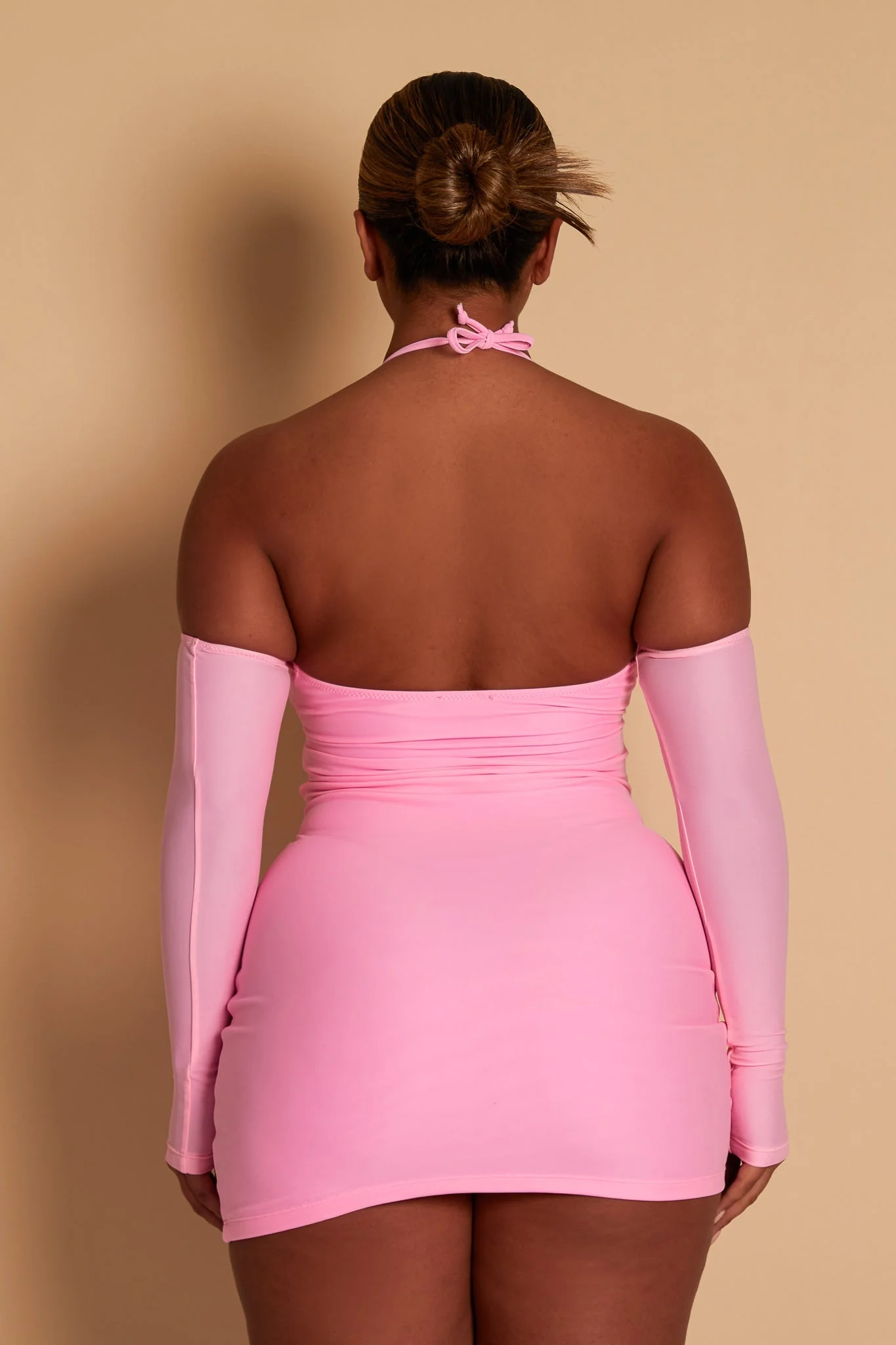 Pink Ruched Mini - Image 8