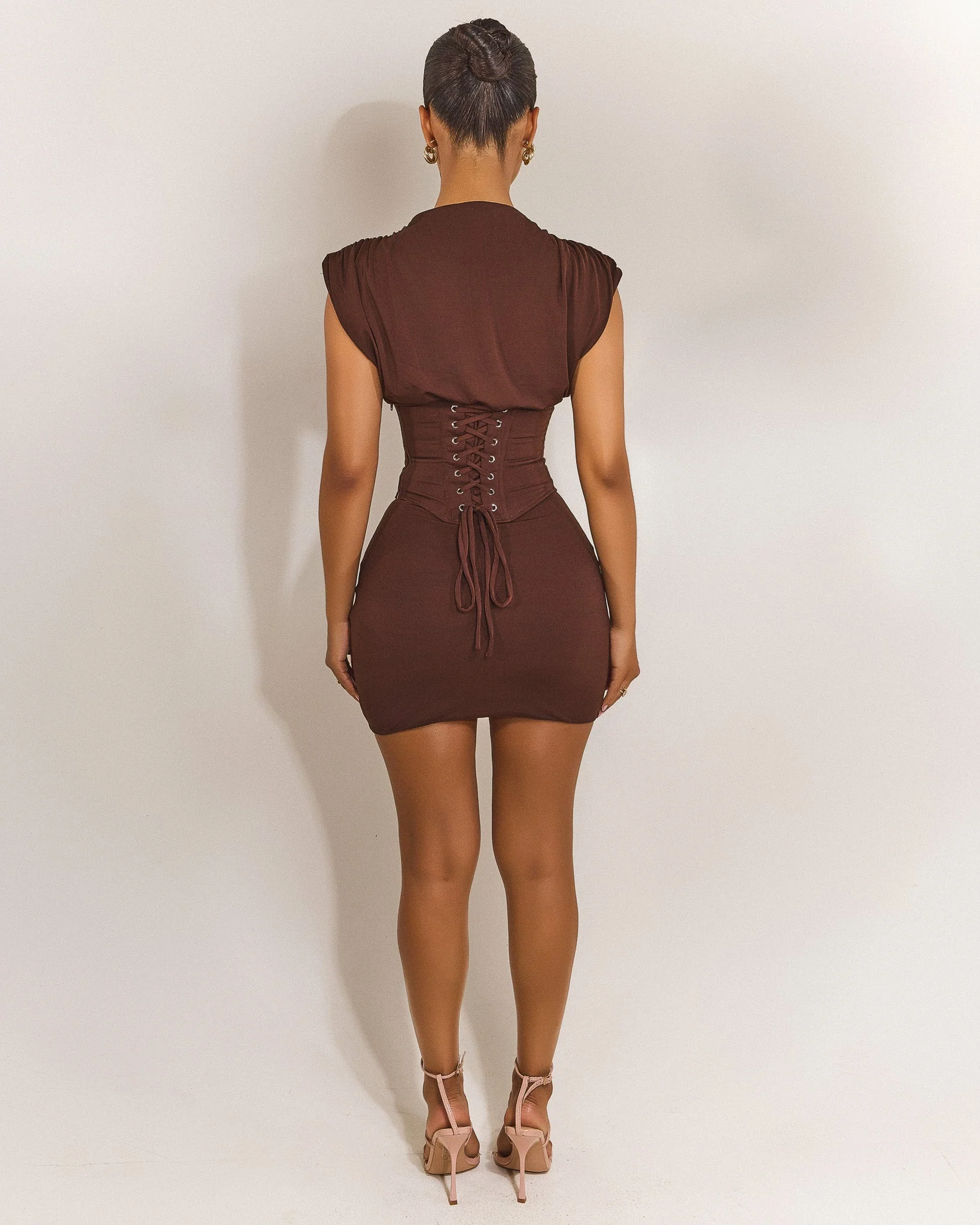 Sandra Mini in Brown - Image 4