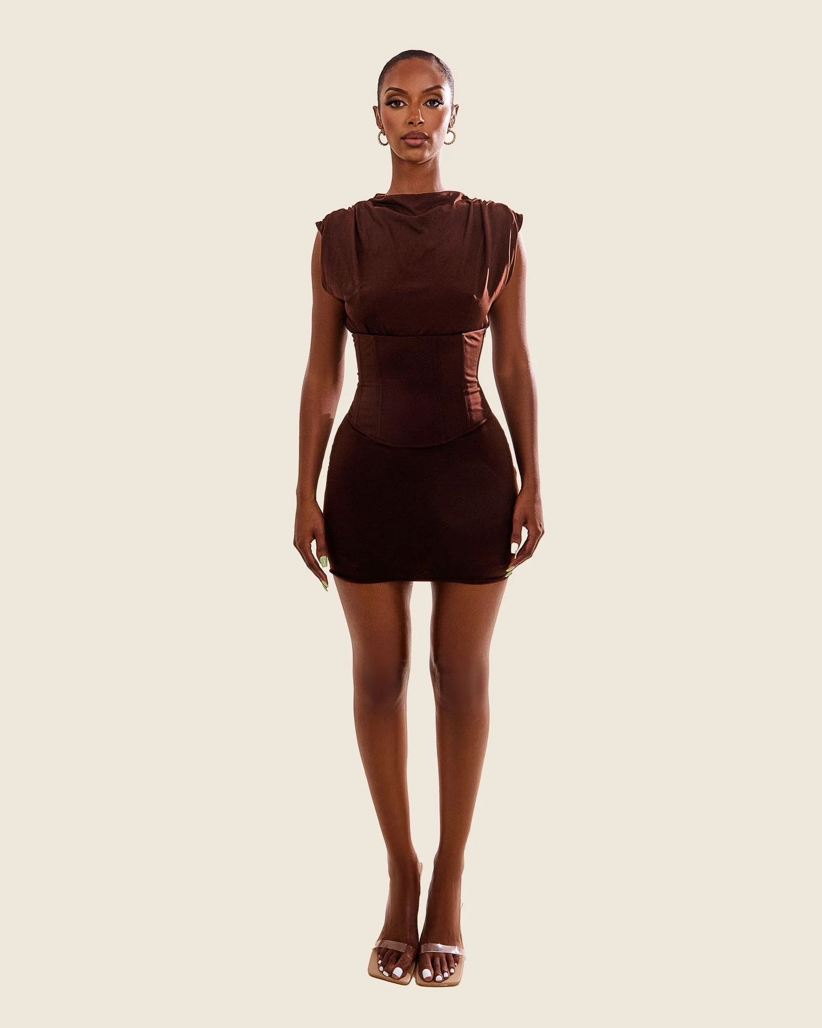 Sandra Mini in Brown - Image 5
