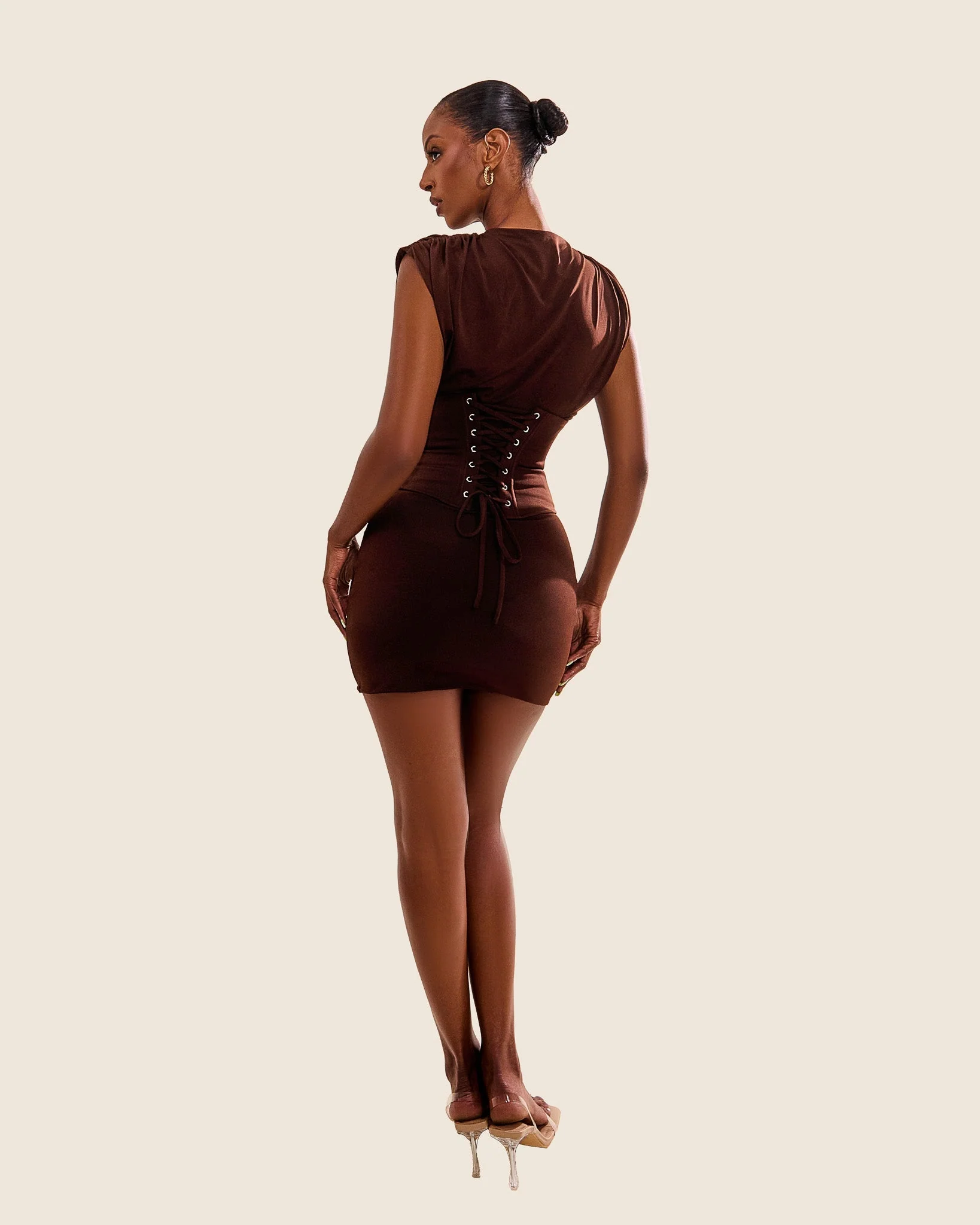 Sandra Mini in Brown - Image 7