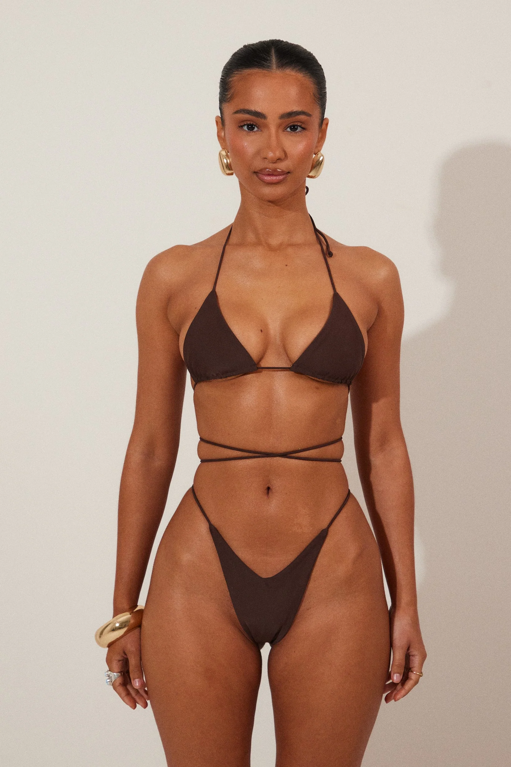 Teeny Bikini in Brown - Image 4