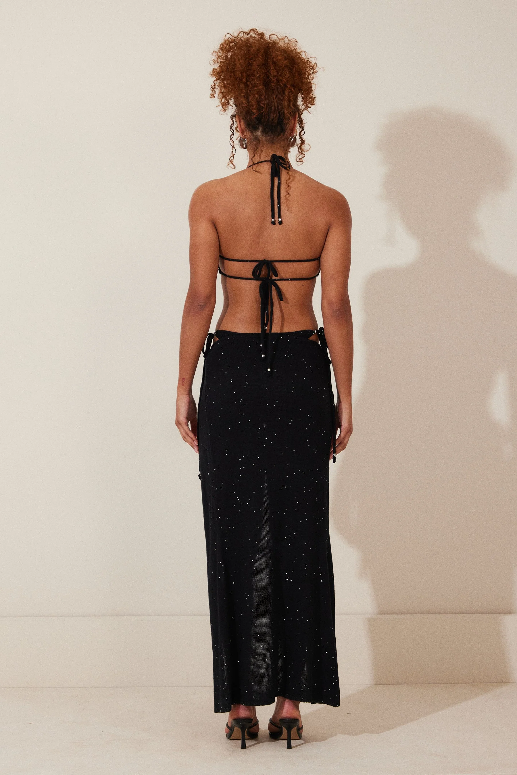 The Alaithea Maxi in Black - Image 6