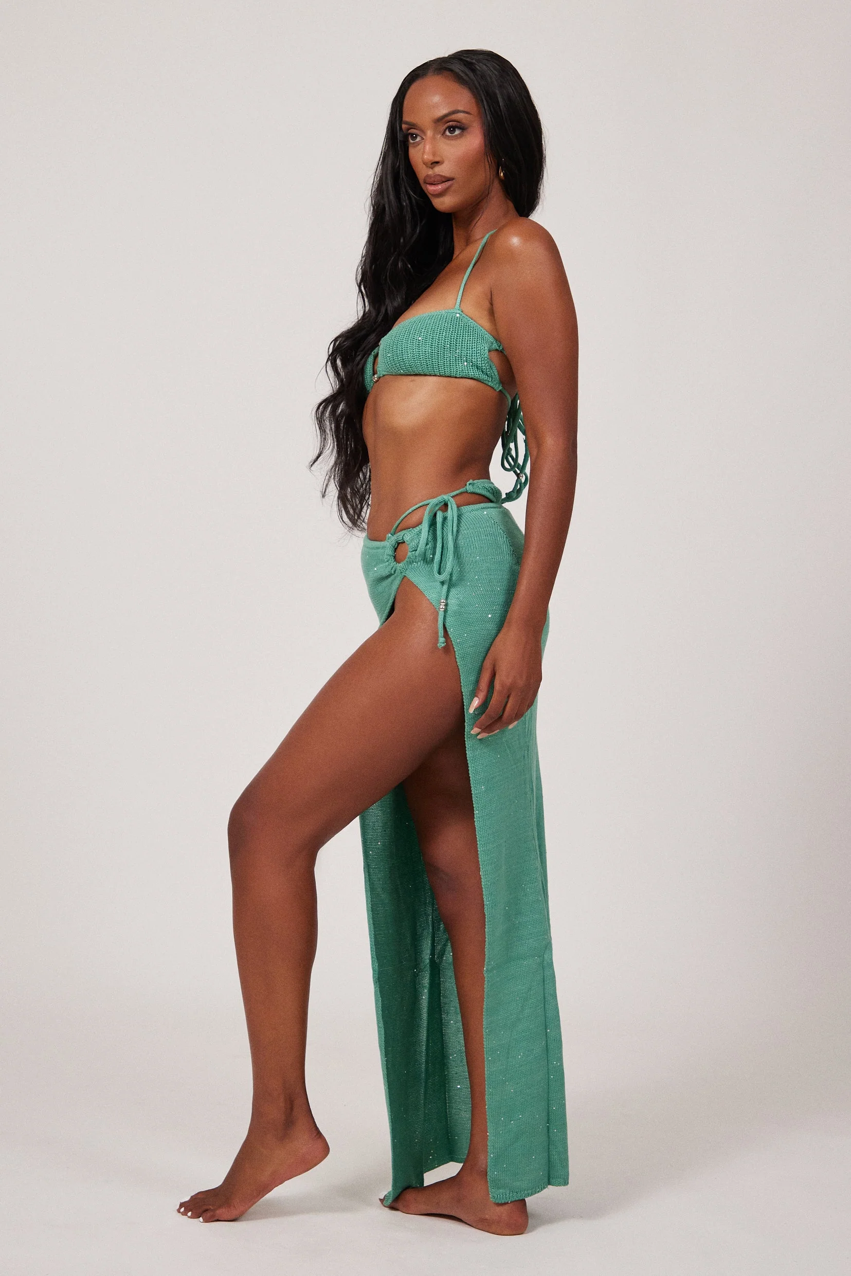 The Alaithea Maxi in Teal - Image 4