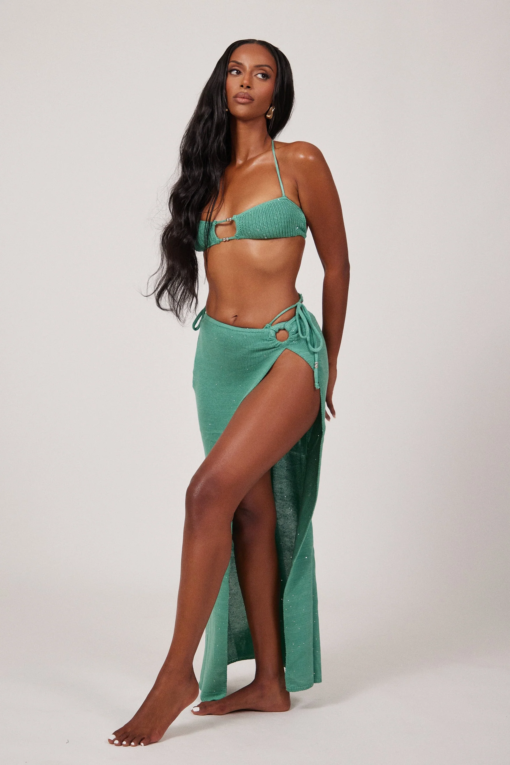 The Alaithea Maxi in Teal - Image 5