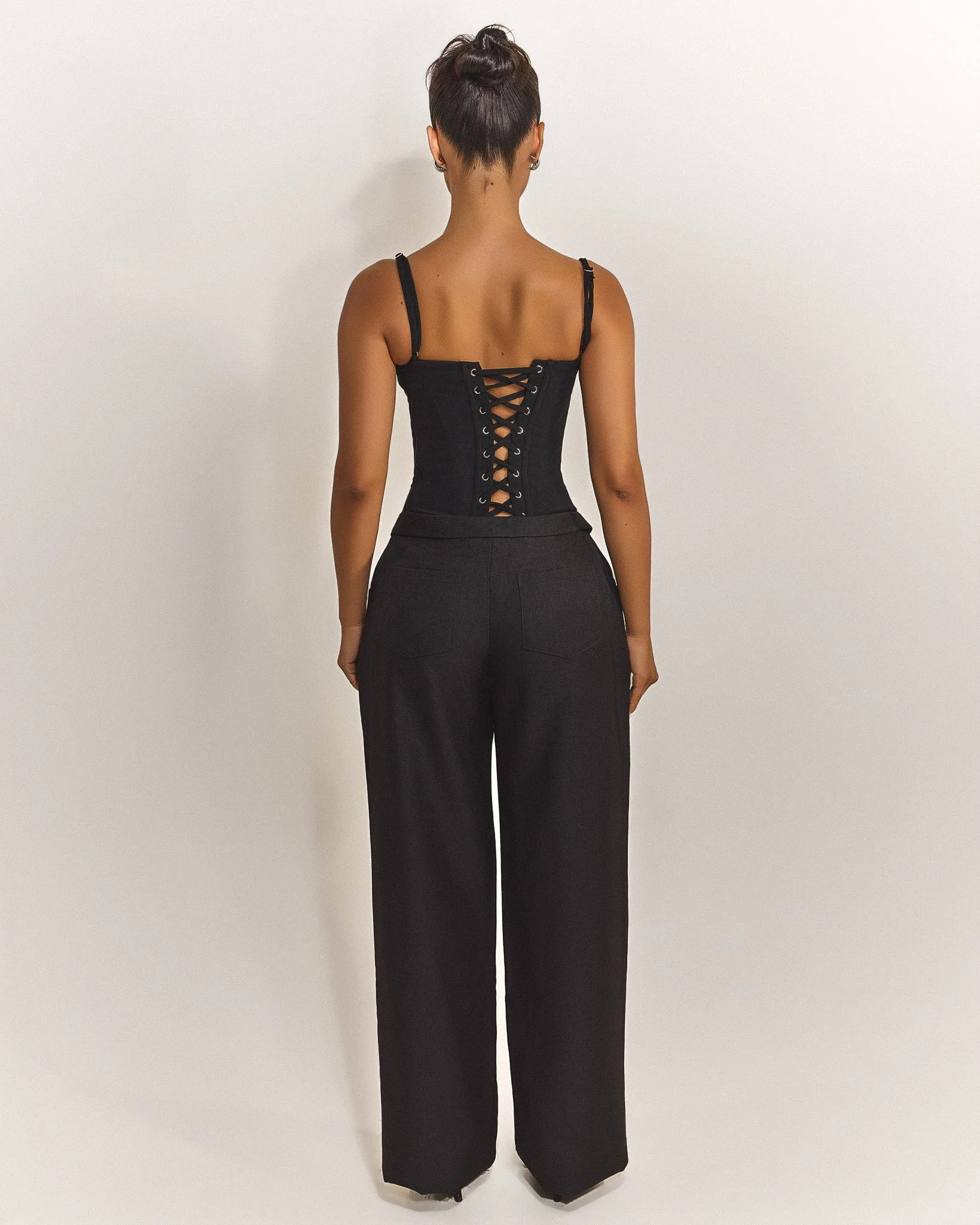 The Aurelia Trousers in Black - Image 3