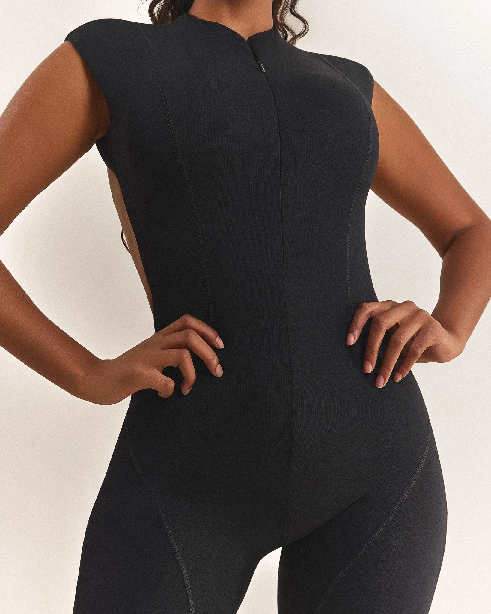 The Basic Jumpsuit in Black - Image 7