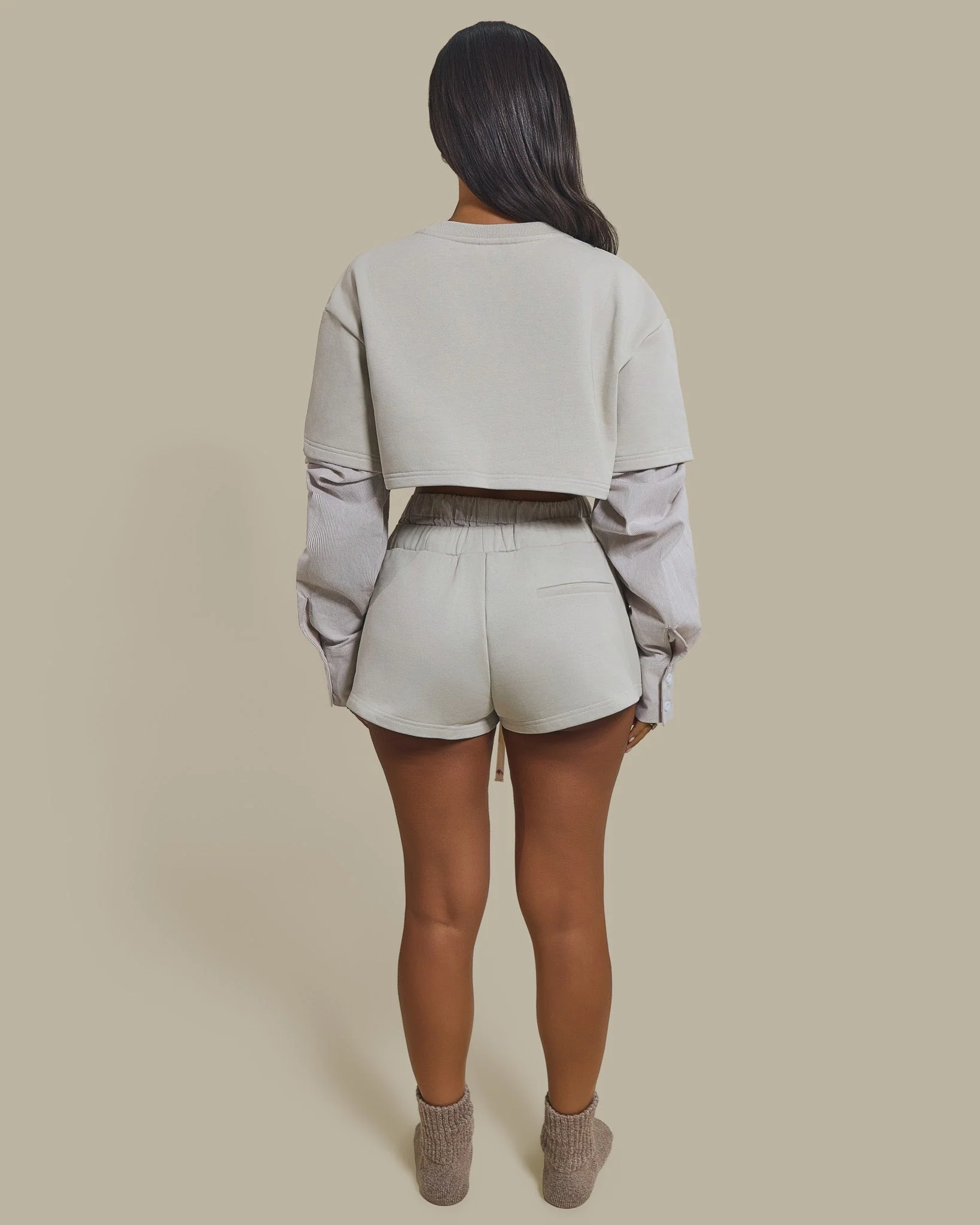 The Boxer Shorts in Beige - Image 4