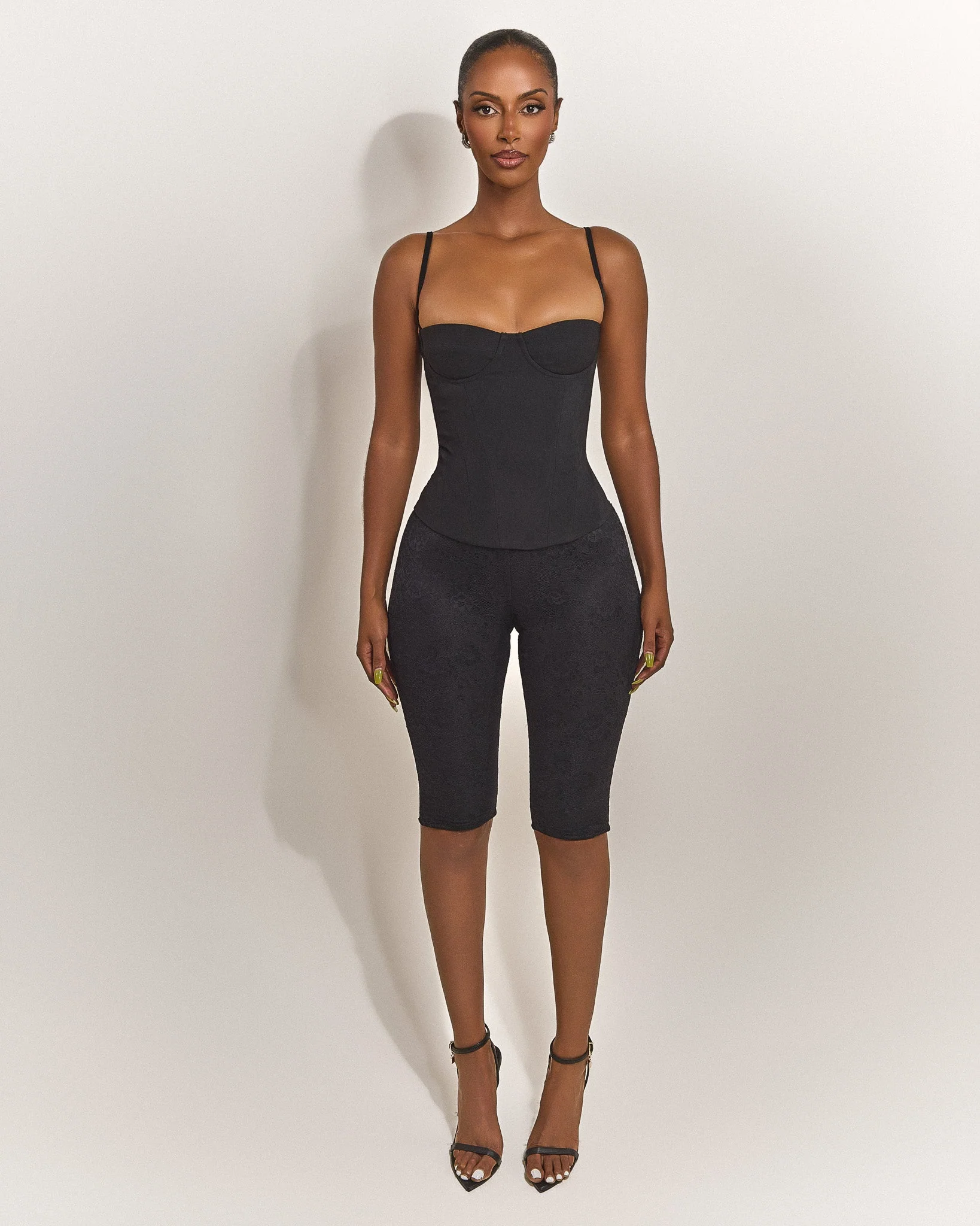 The Brielle Capri Bottoms in Black - Image 7