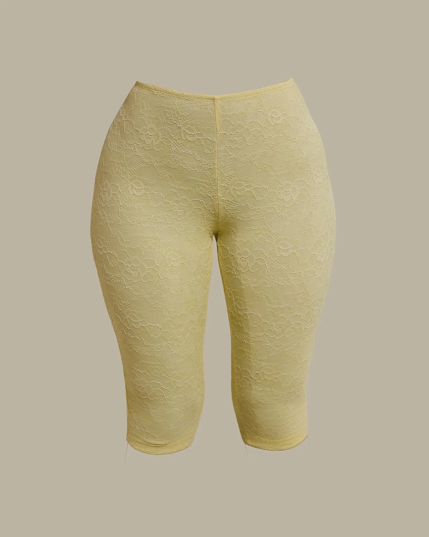 The Brielle Capri Leggings in Butter Yellow - Image 6
