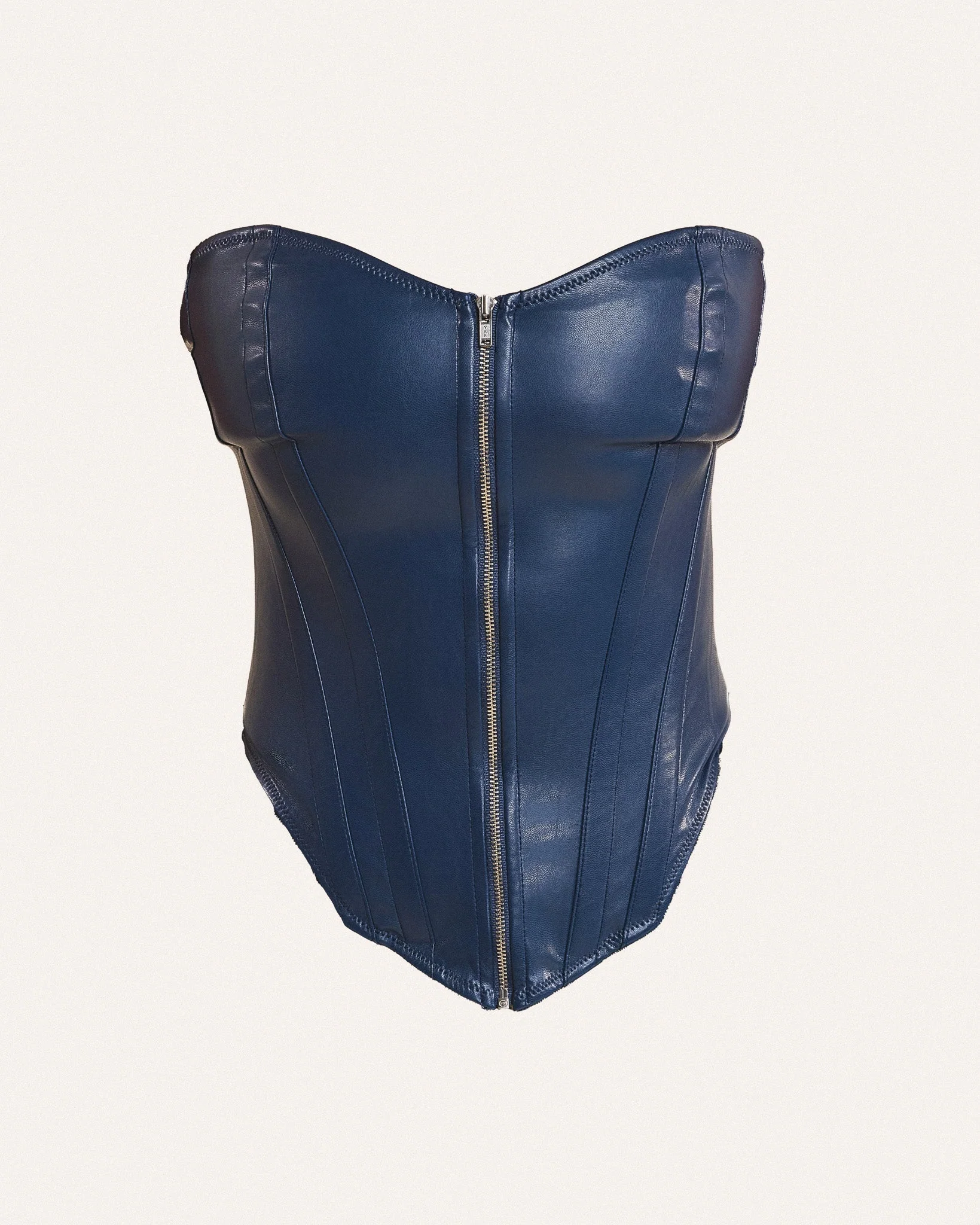 The Cinch Corset in Navy - Image 7