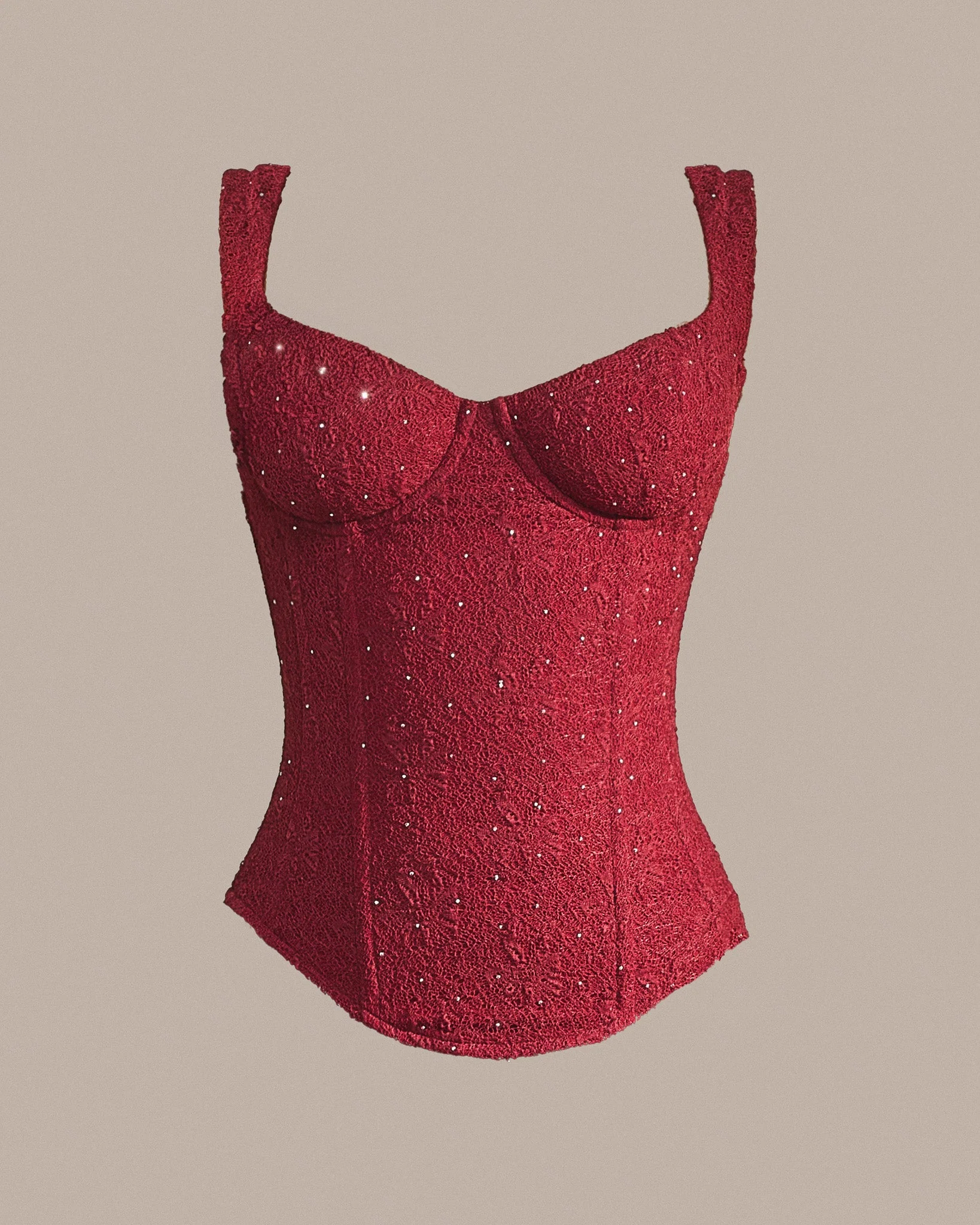 The Cinched Lace Maxi Set in Diamonte - Image 6