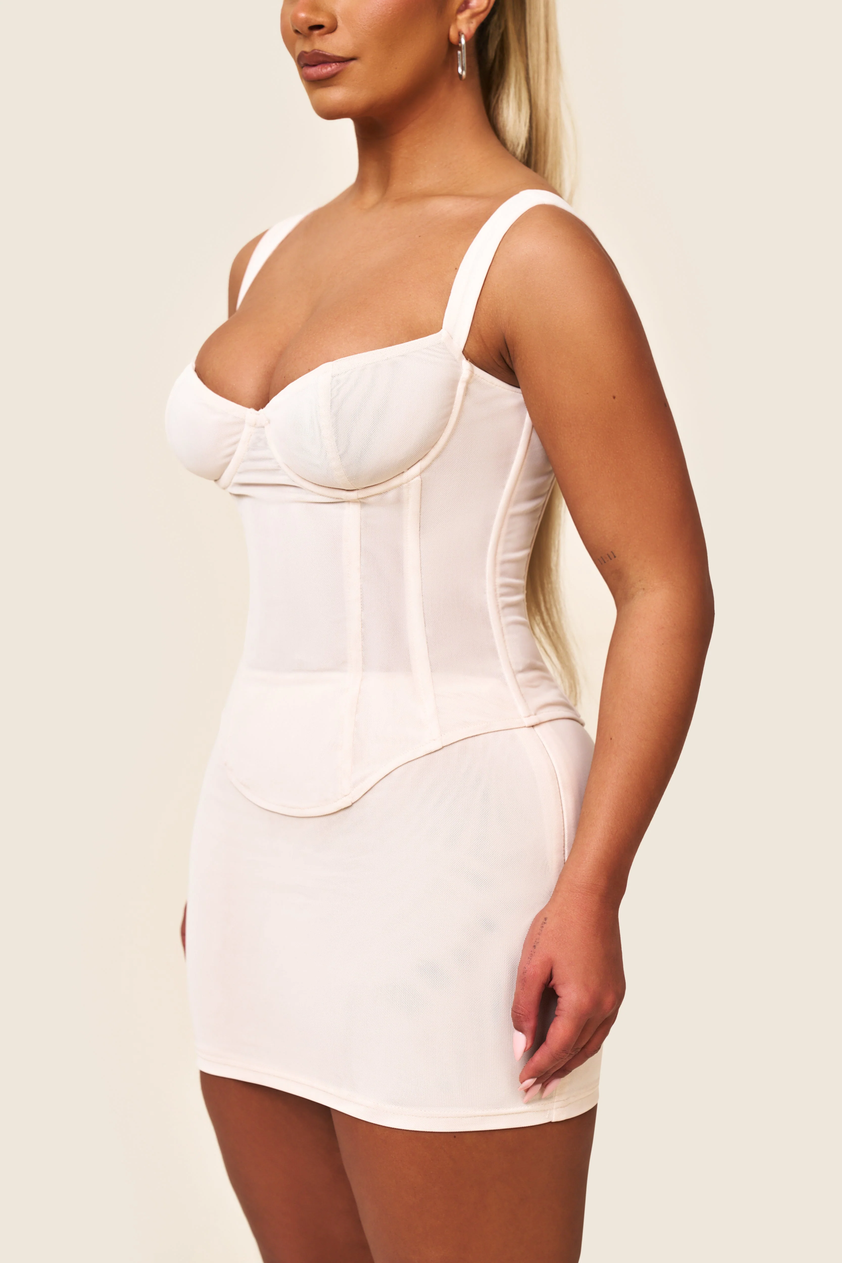 The Cinched Set in Cream - Image 2
