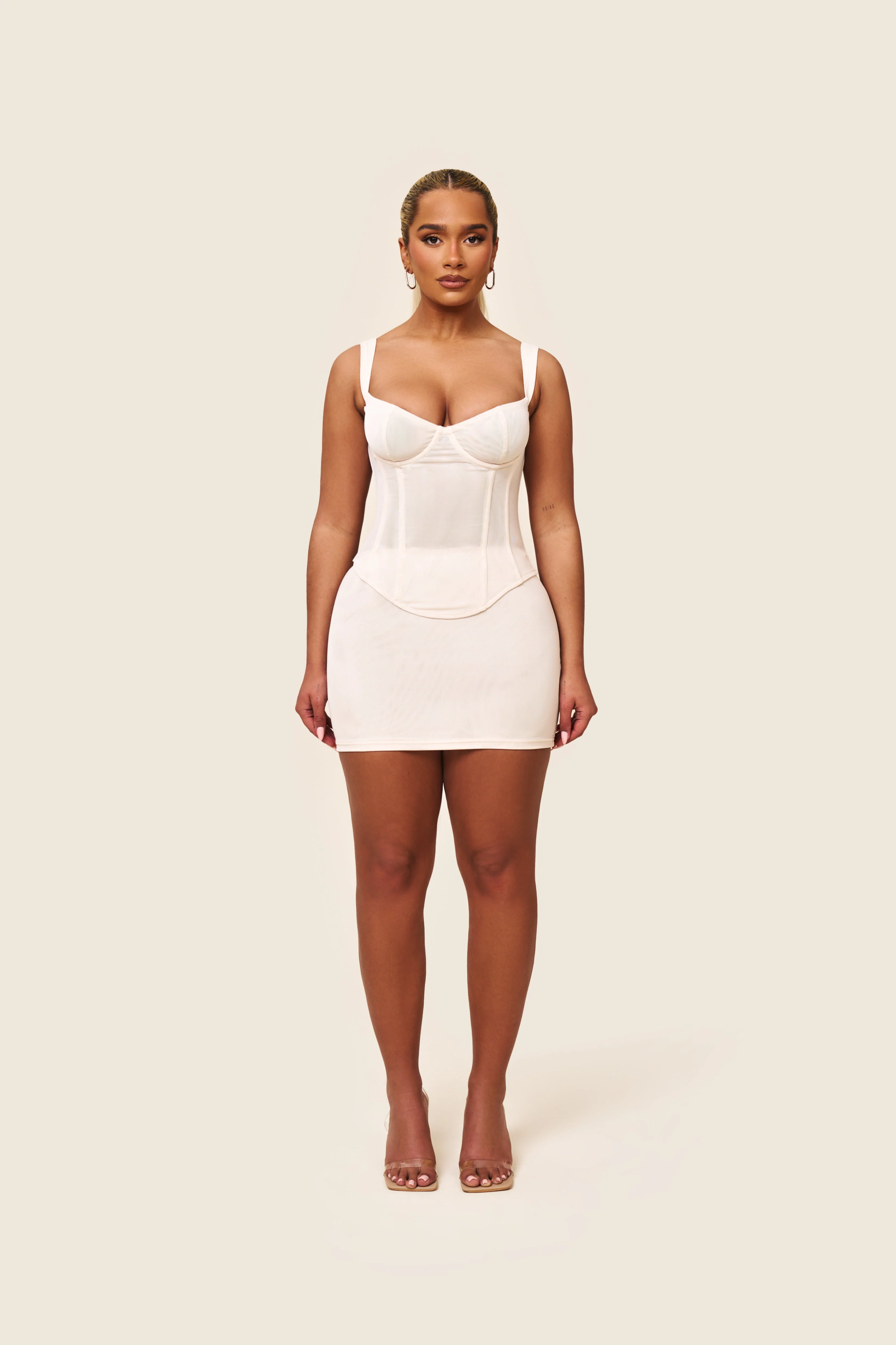 The Cinched Set in Cream - Image 3