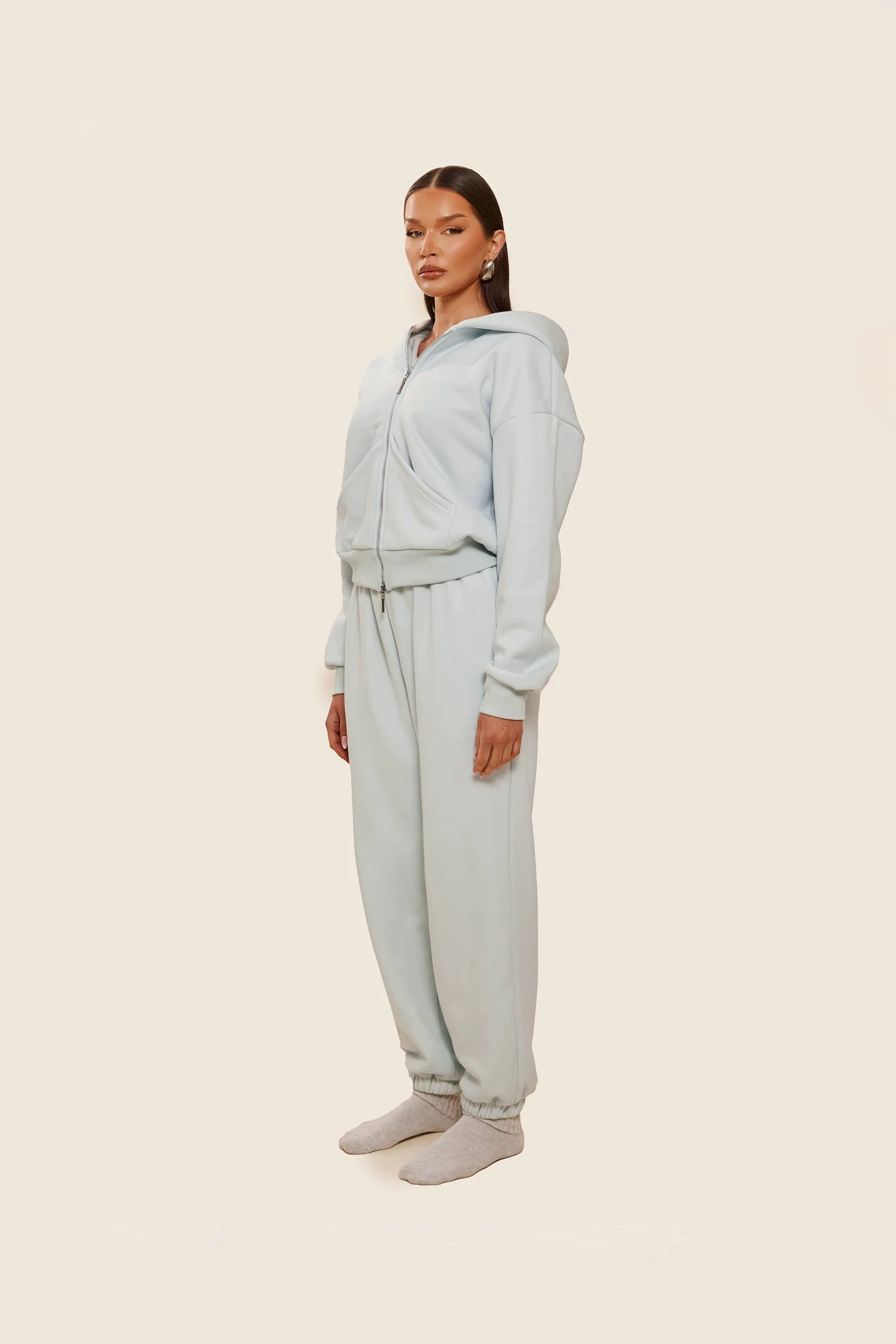 The Classics Cuffed joggers in Baby Blue - Image 6