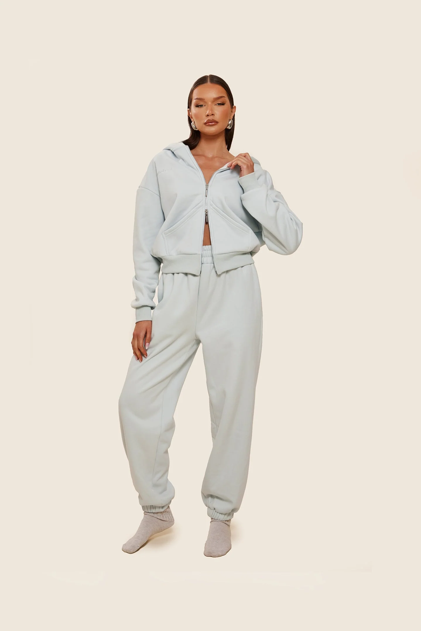 The Classics Cuffed joggers in Baby Blue - Image 8