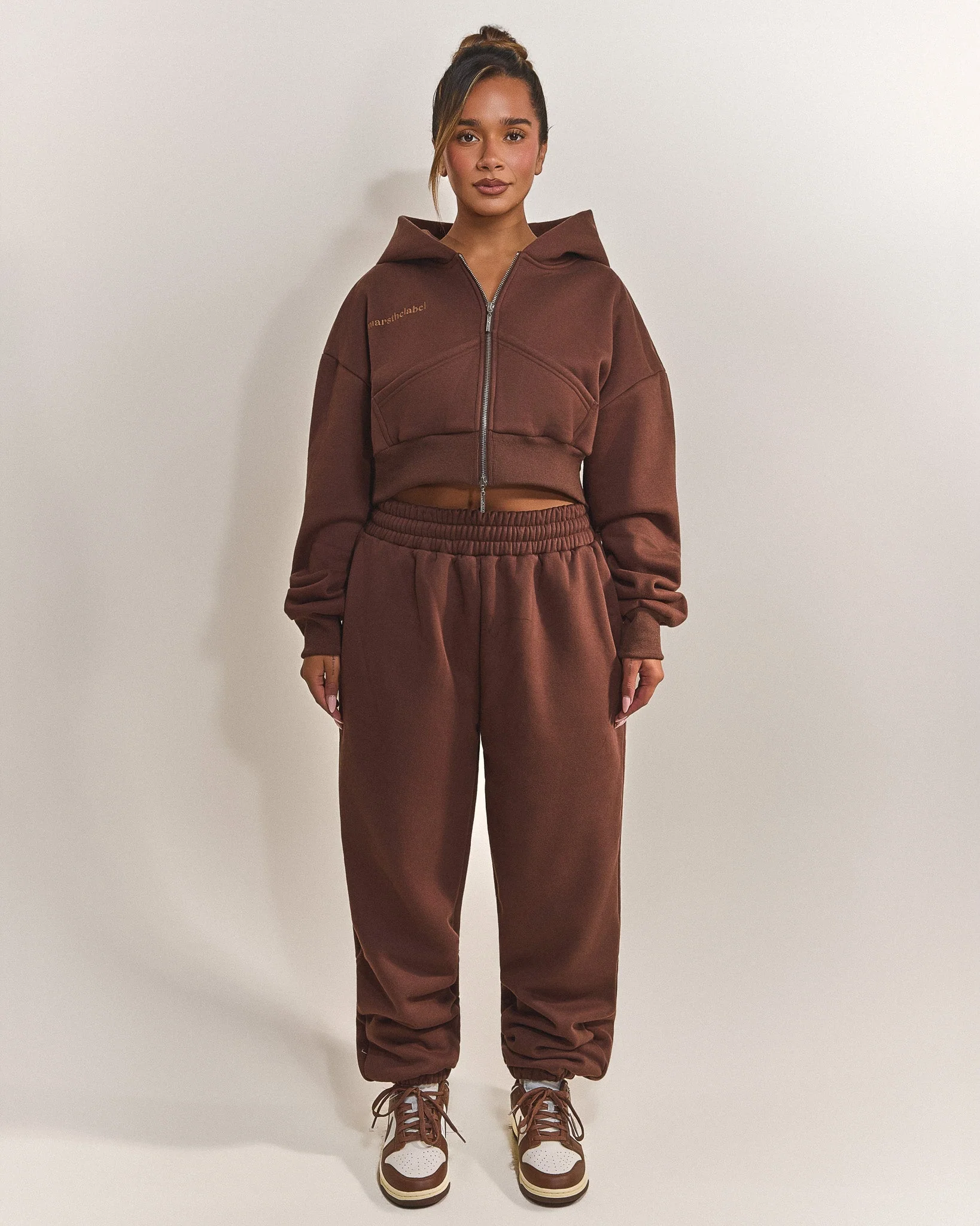 The Classics Cuffed Joggers in Brown