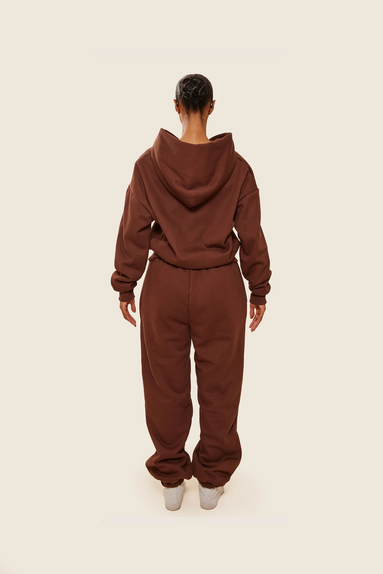 The Classics Cuffed Joggers in Brown - Image 7