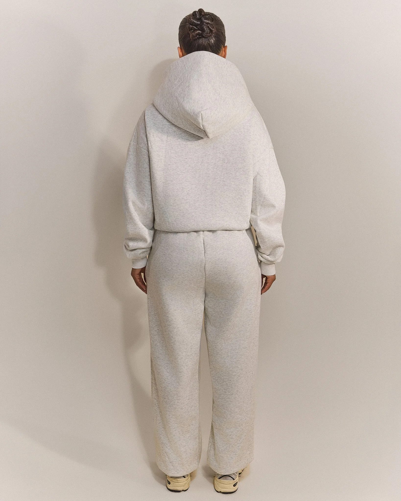 The Classics Cuffed Joggers in Grey Marl - Image 5