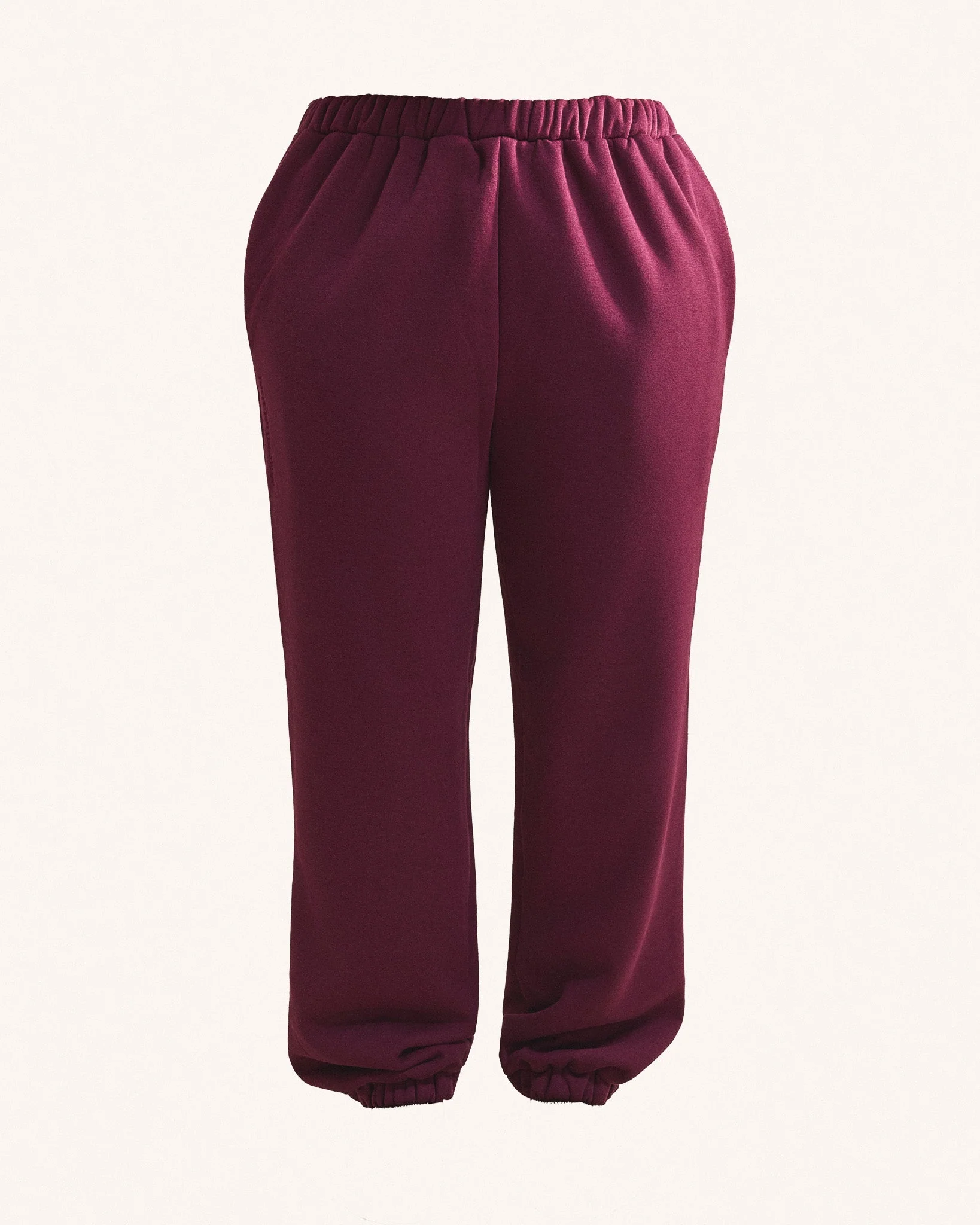 The Classics Cuffed Joggers in Plum - Image 4