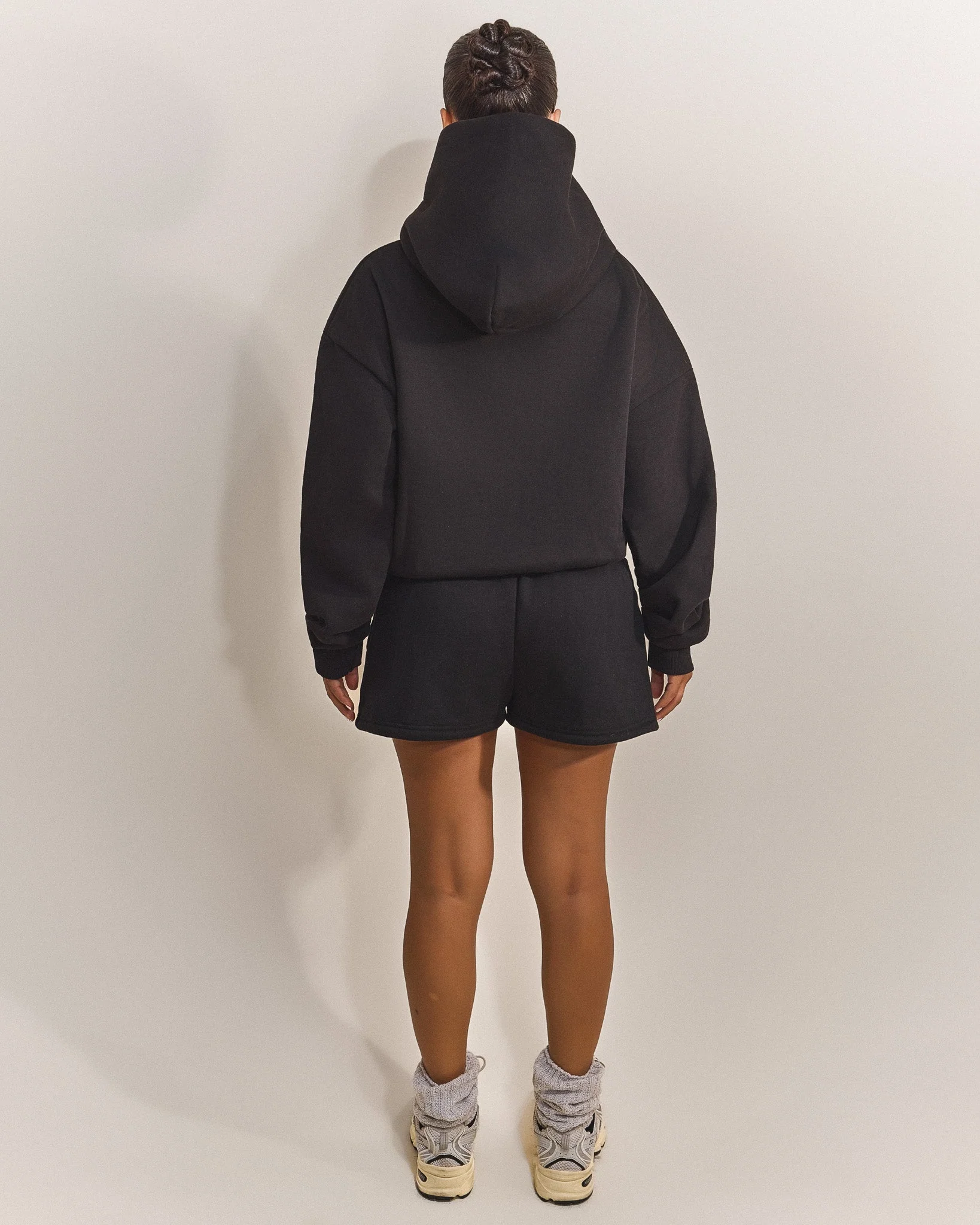 The Classics Hoodie in Black - Image 4
