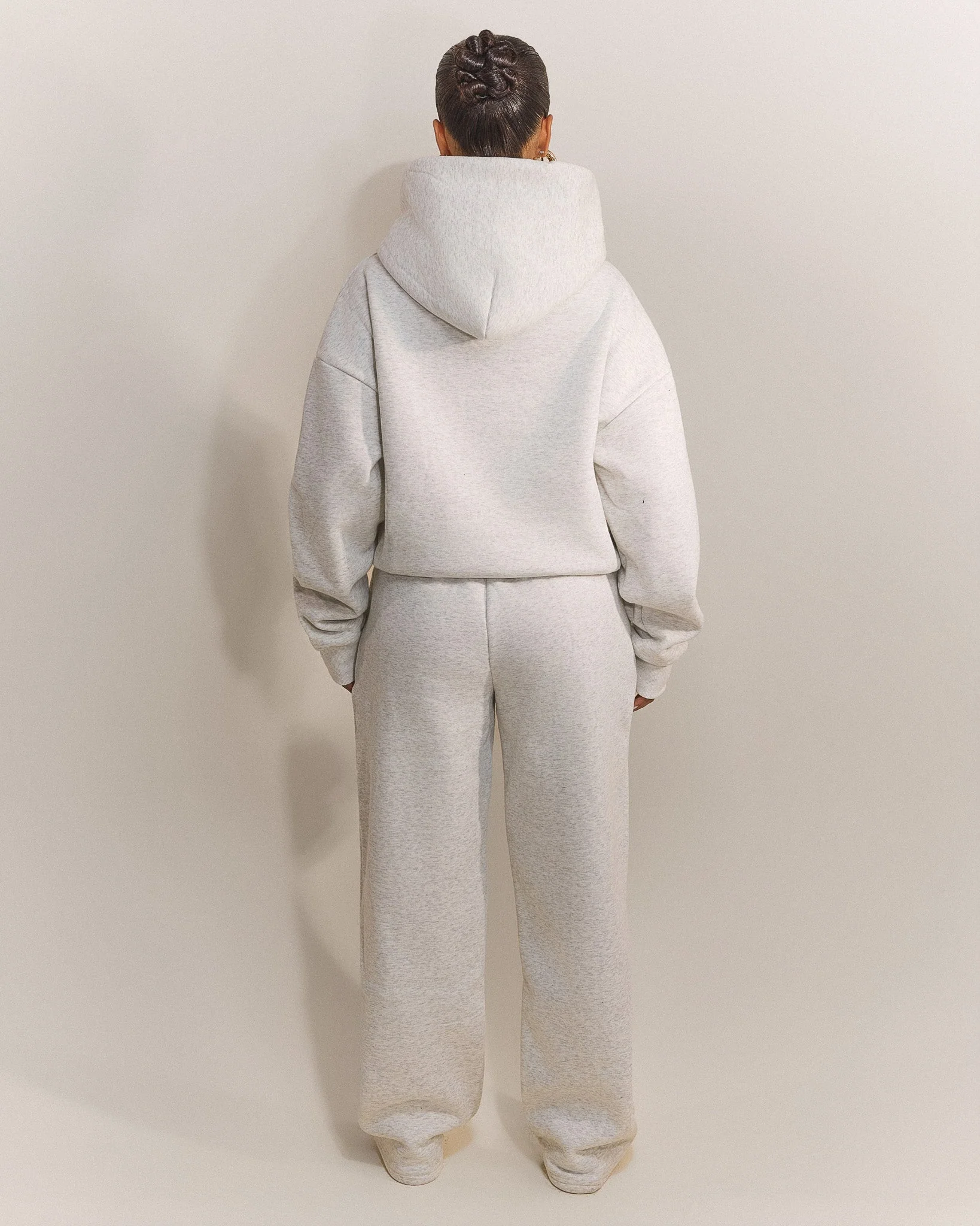 The Classics Hoodie in Grey Marl - Image 5