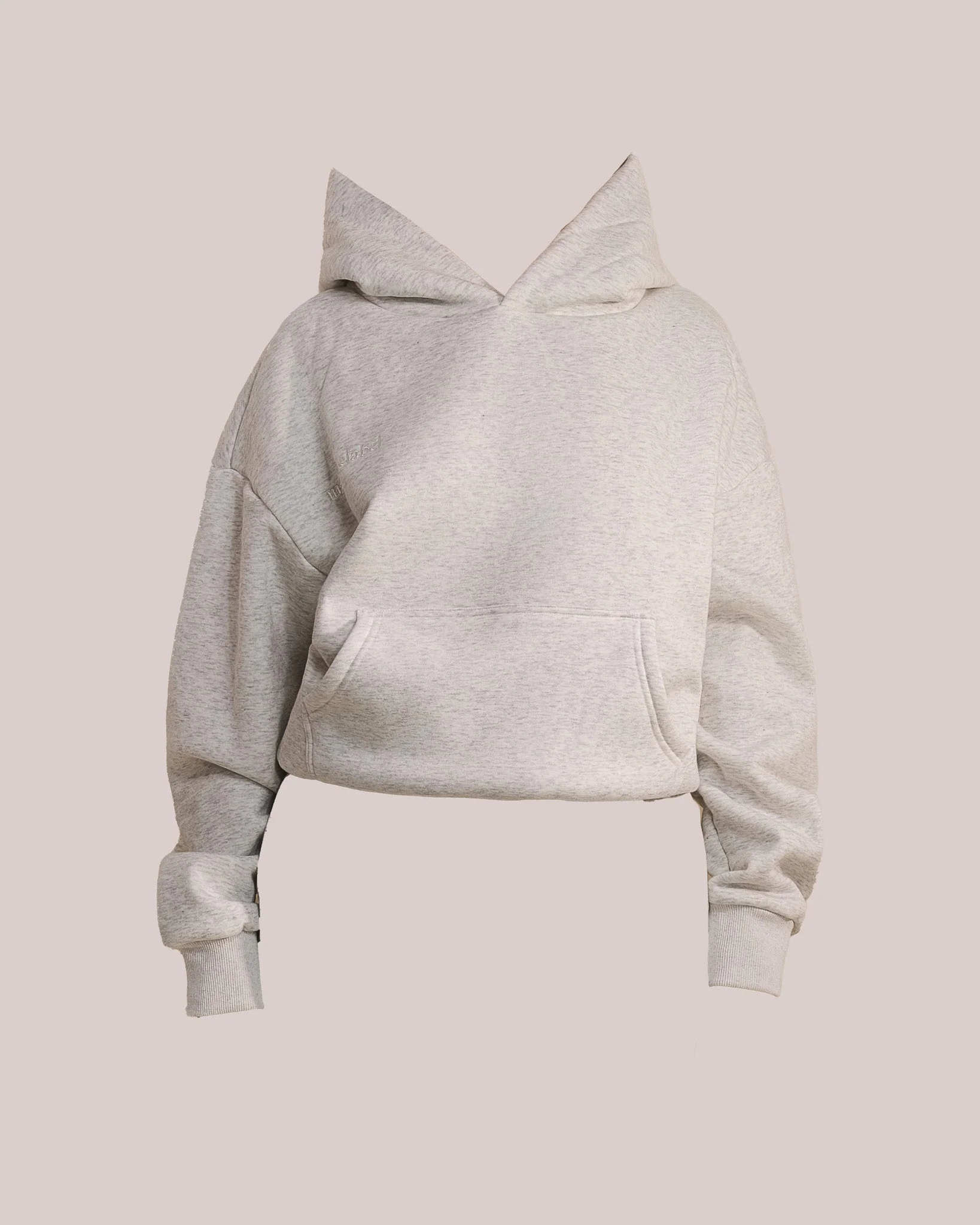 The Classics Hoodie in Grey Marl - Image 6