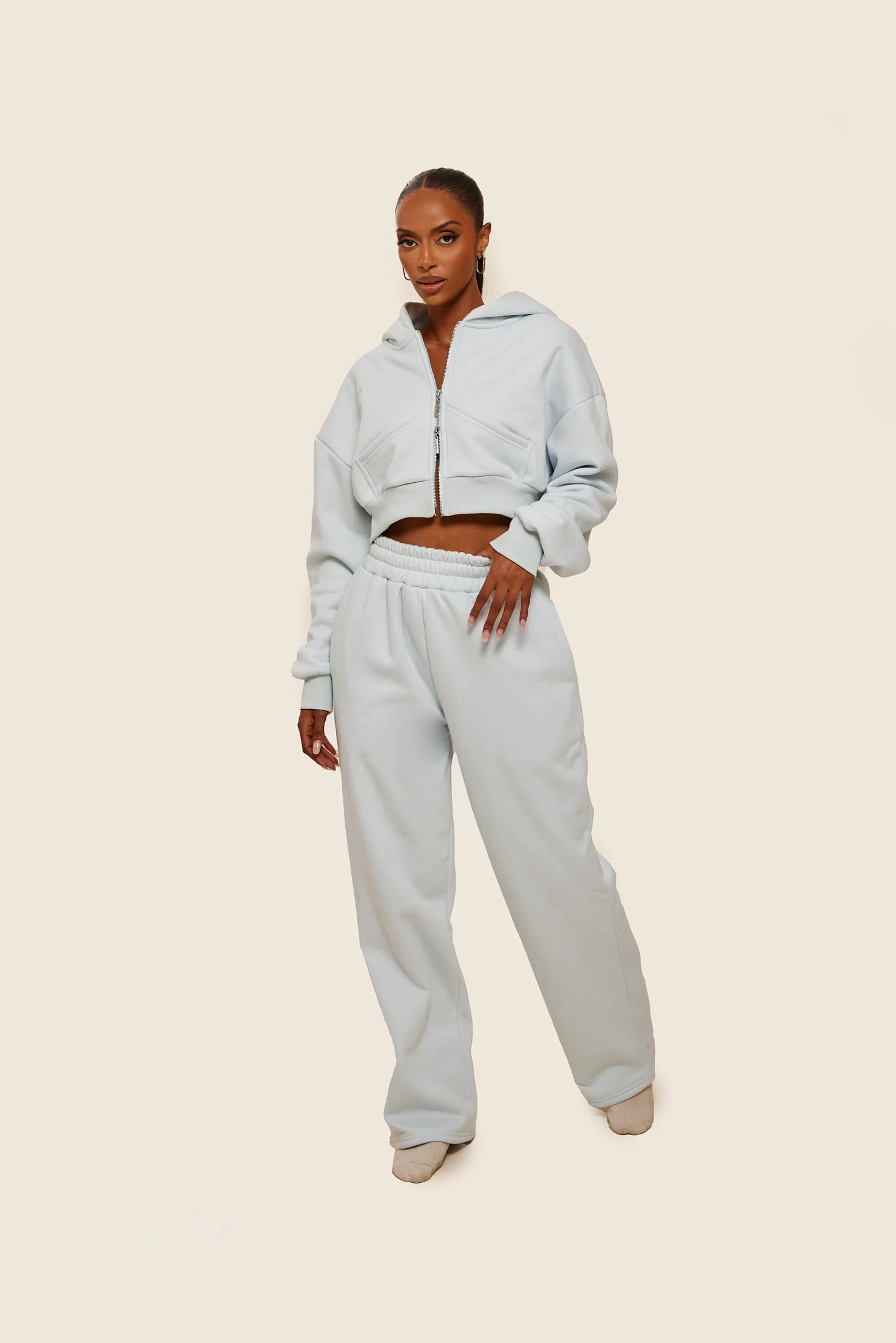 The Classics joggers in Baby Blue - Image 11