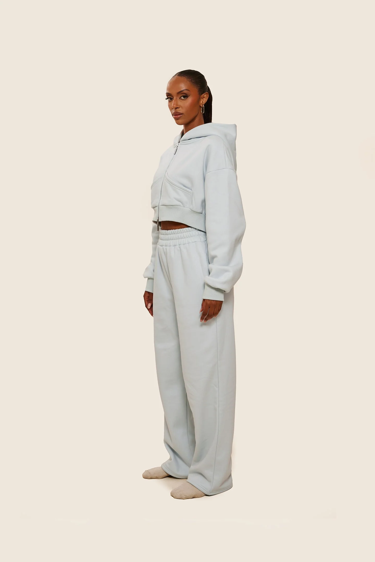 The Classics joggers in Baby Blue - Image 9