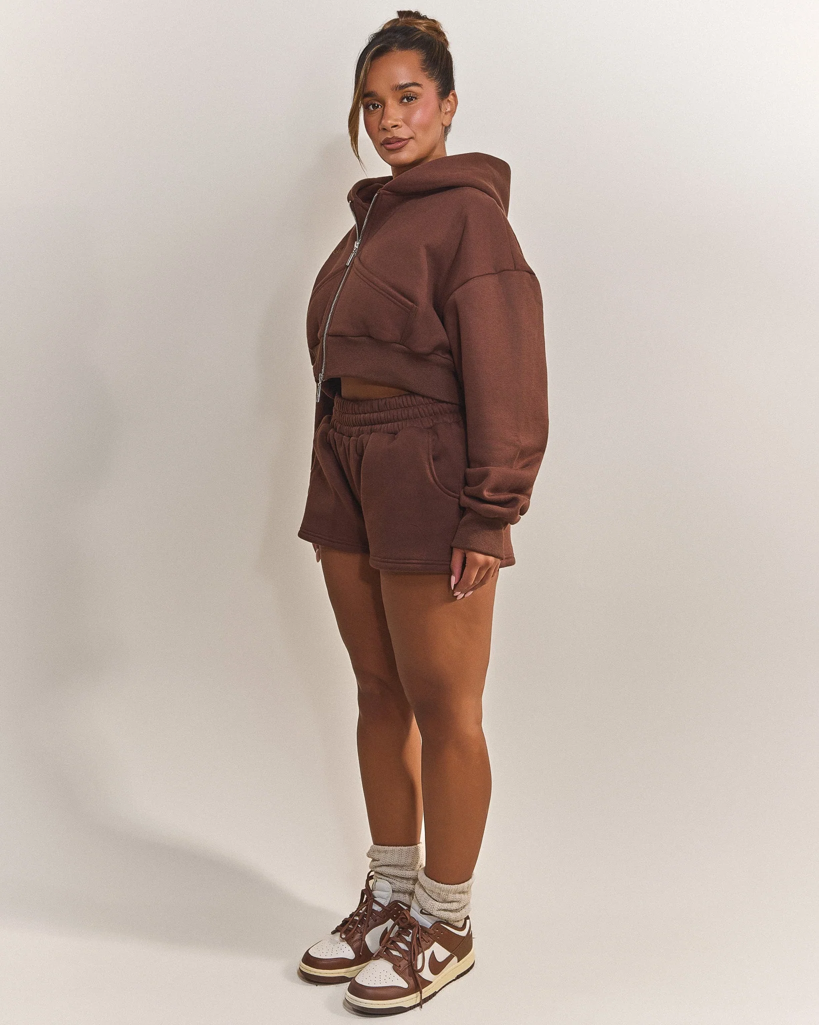 The Classics Shorts in Brown - Image 3