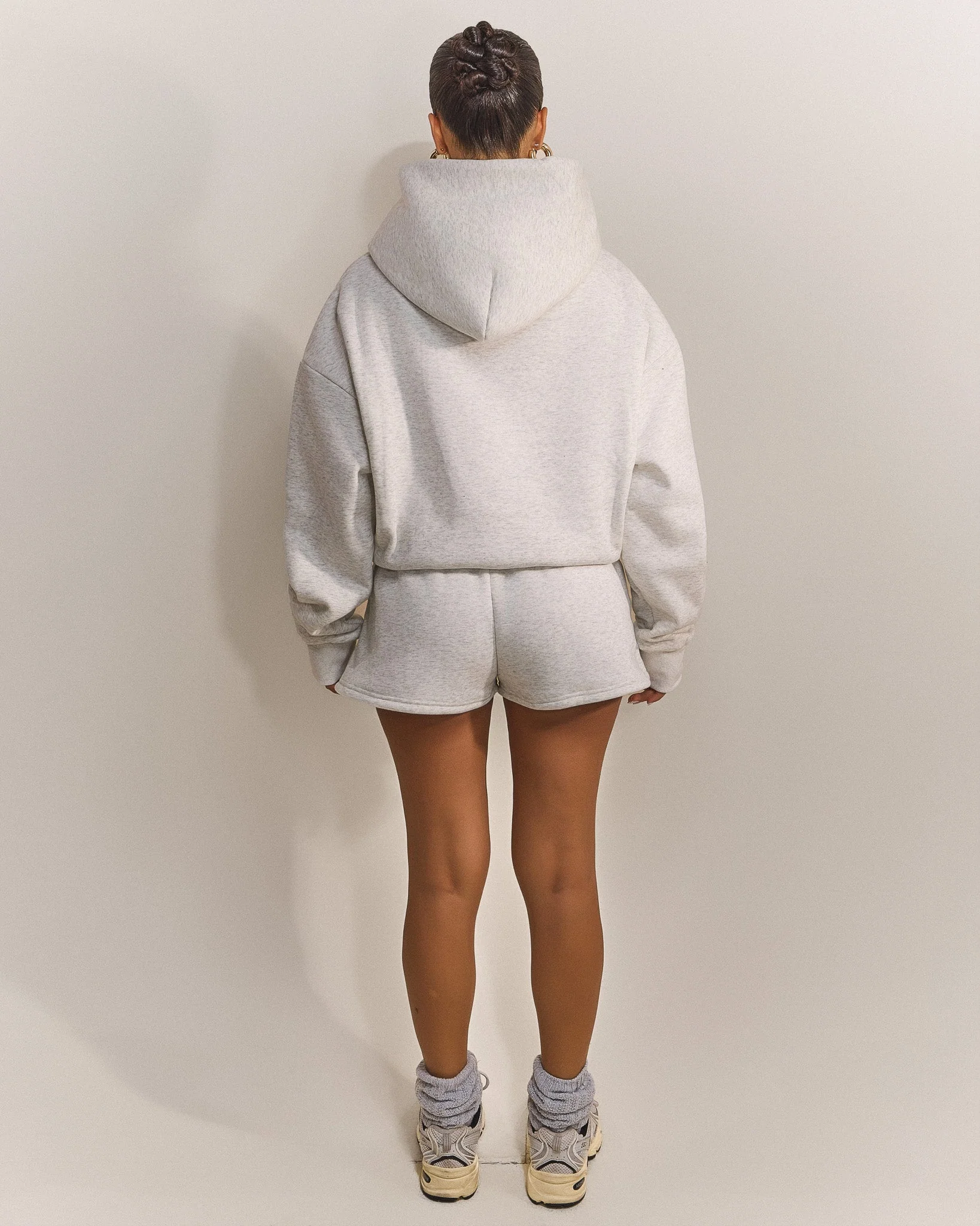 The Classics Shorts in Grey Marl - Image 4