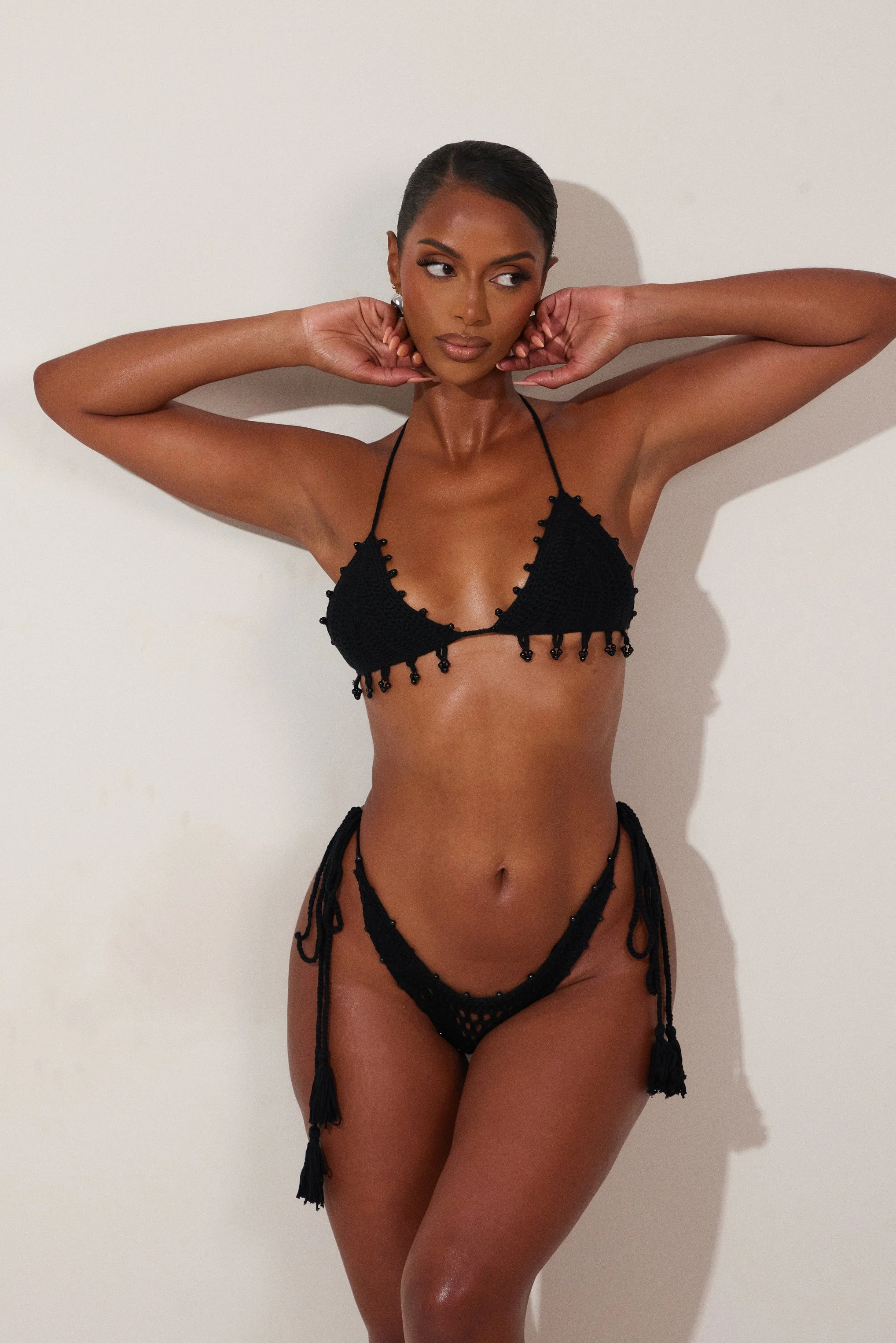 The Crochet Bikini in Black - Image 12