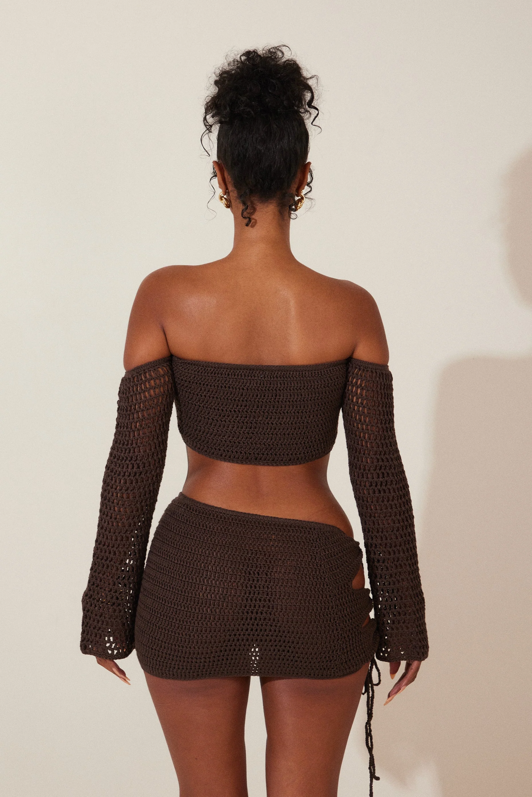 The Crochet Set in Brown_ - Image 5