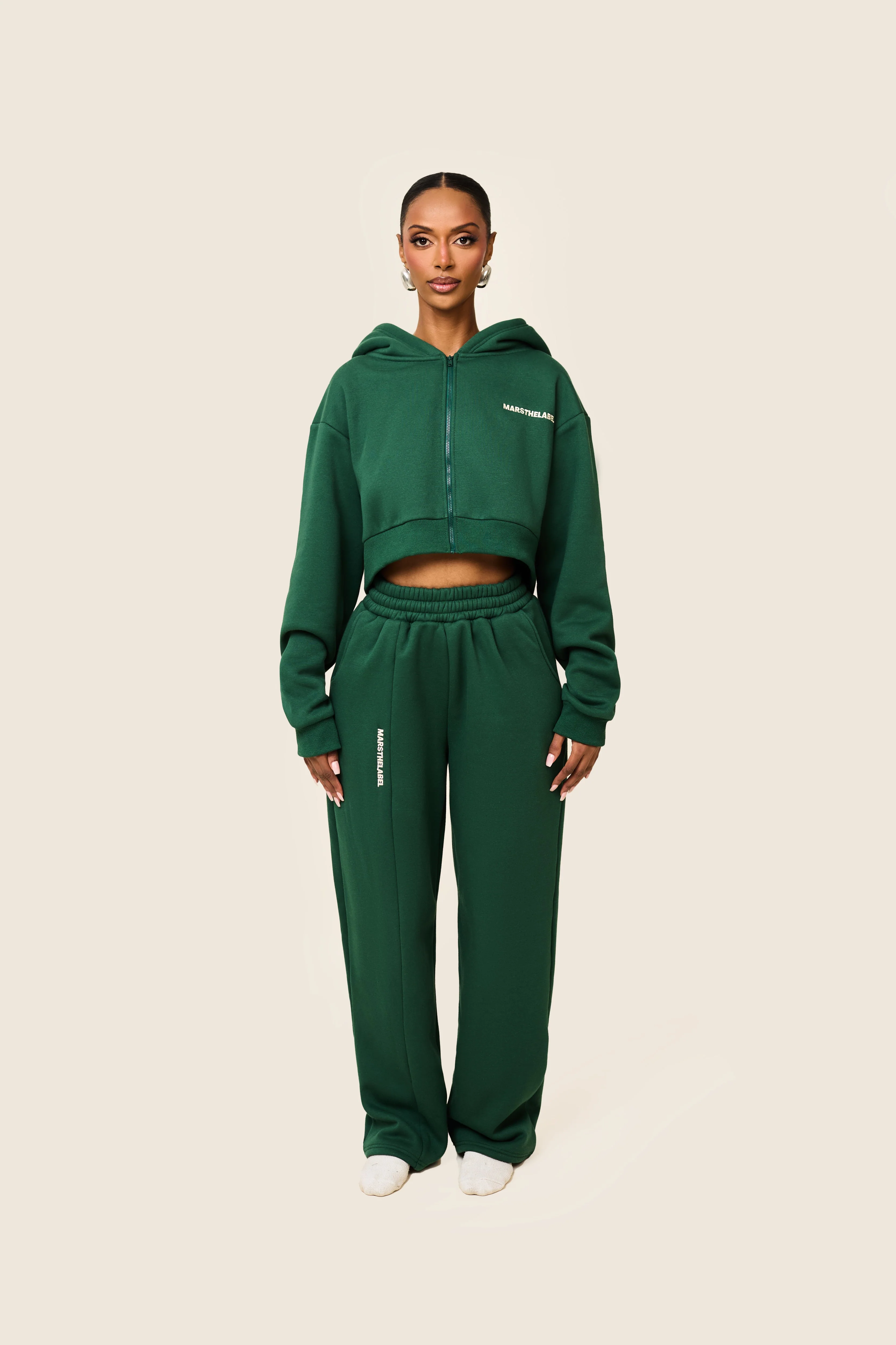 The Essentials Joggers in Forest Green