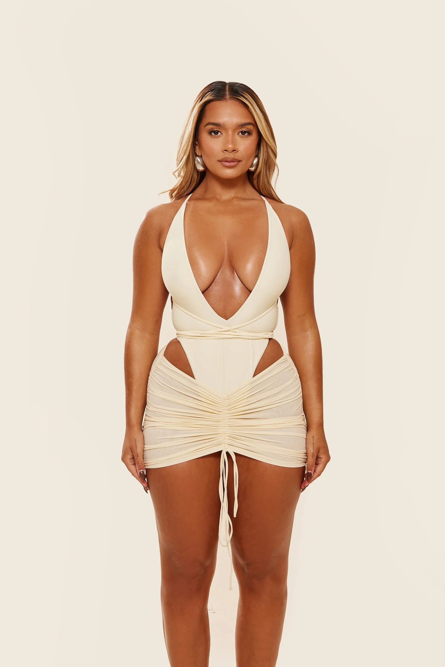 The Fishtail Swim in Cream - Image 5
