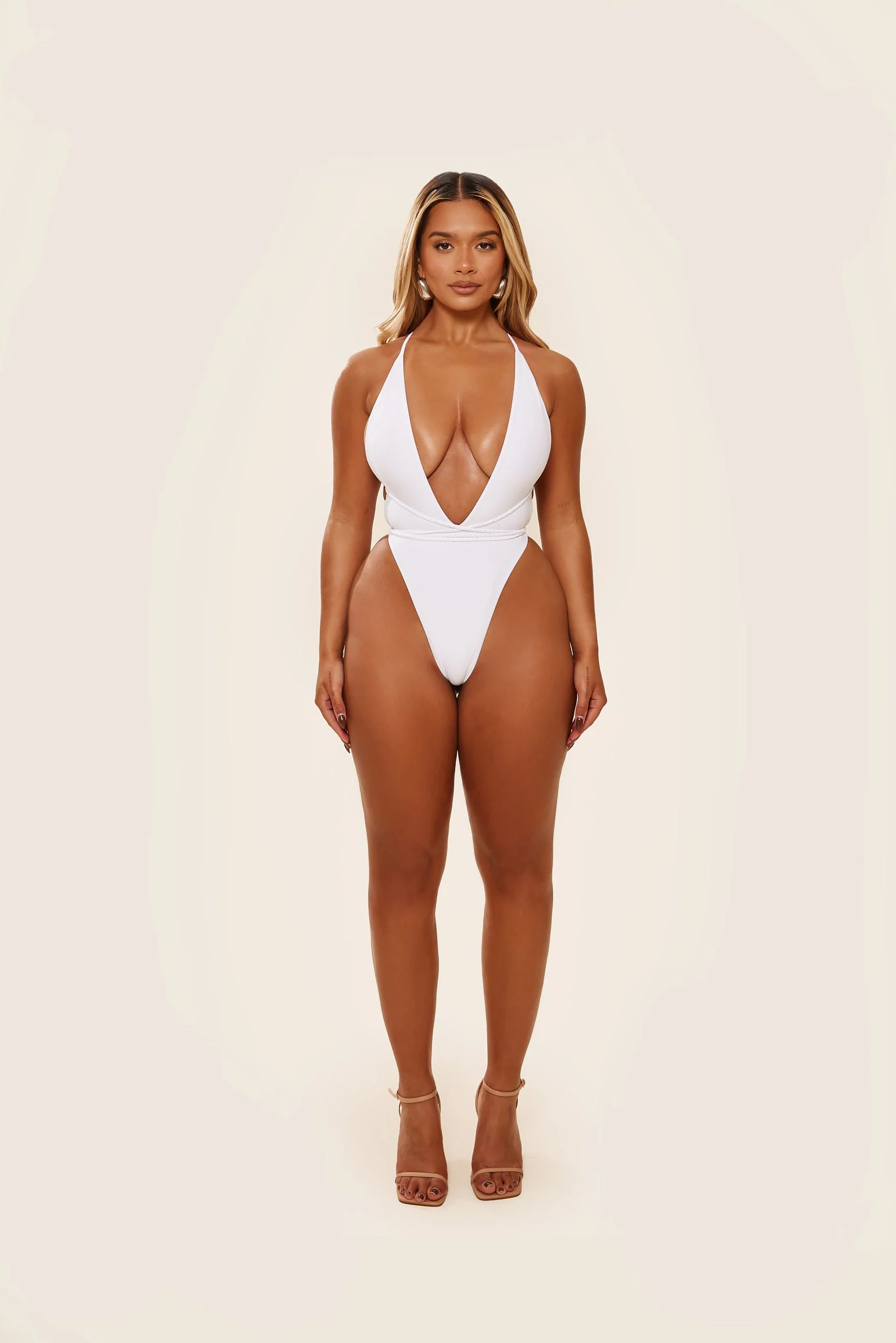 The Fishtail Swim in White - Image 10