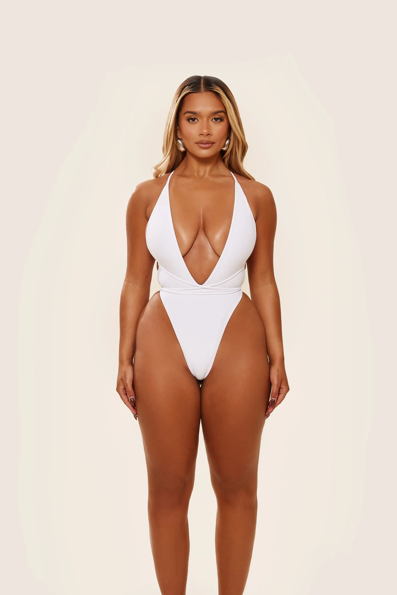 The Fishtail Swim in White - Image 14