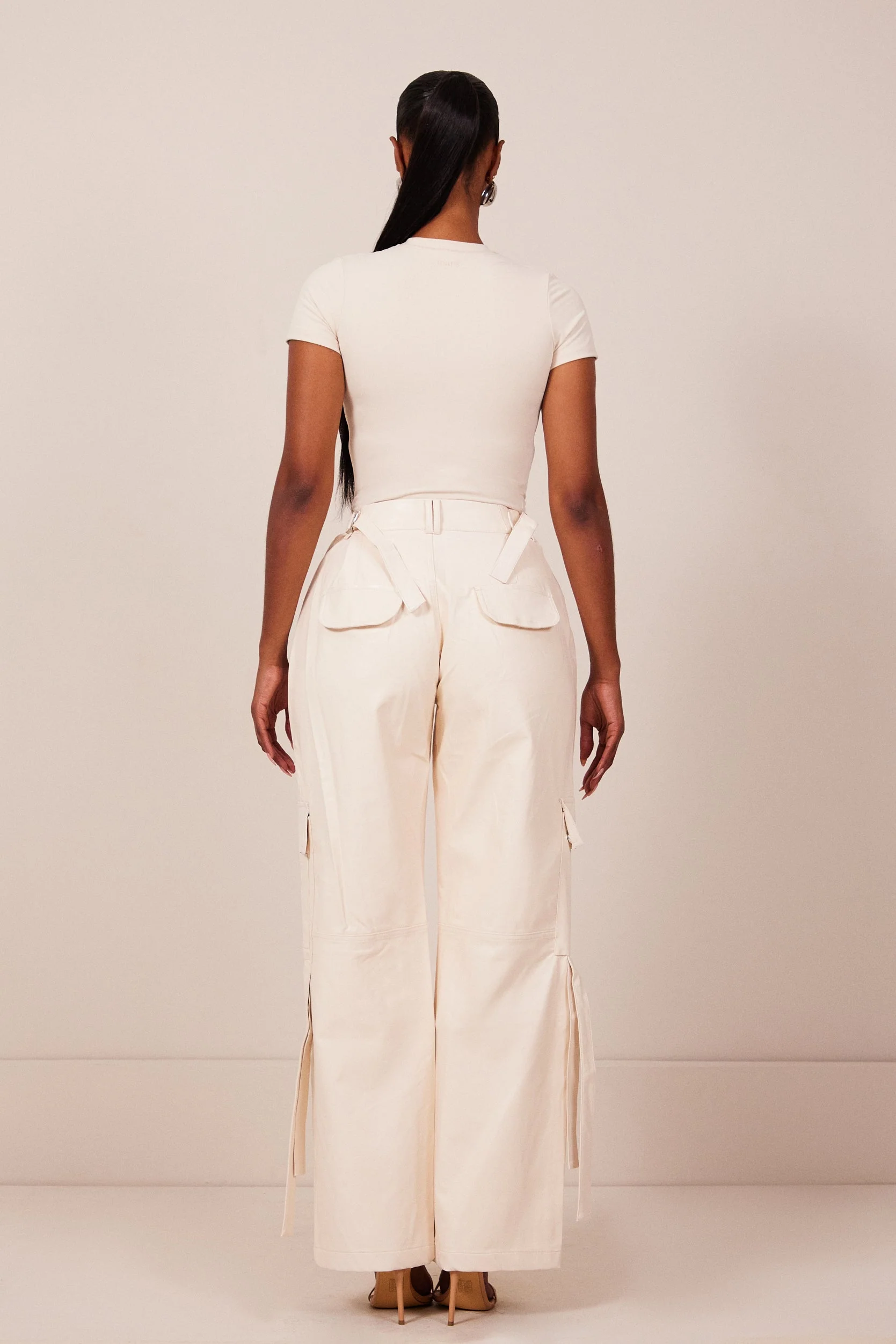 Frankie Cargos in Cream - Image 3