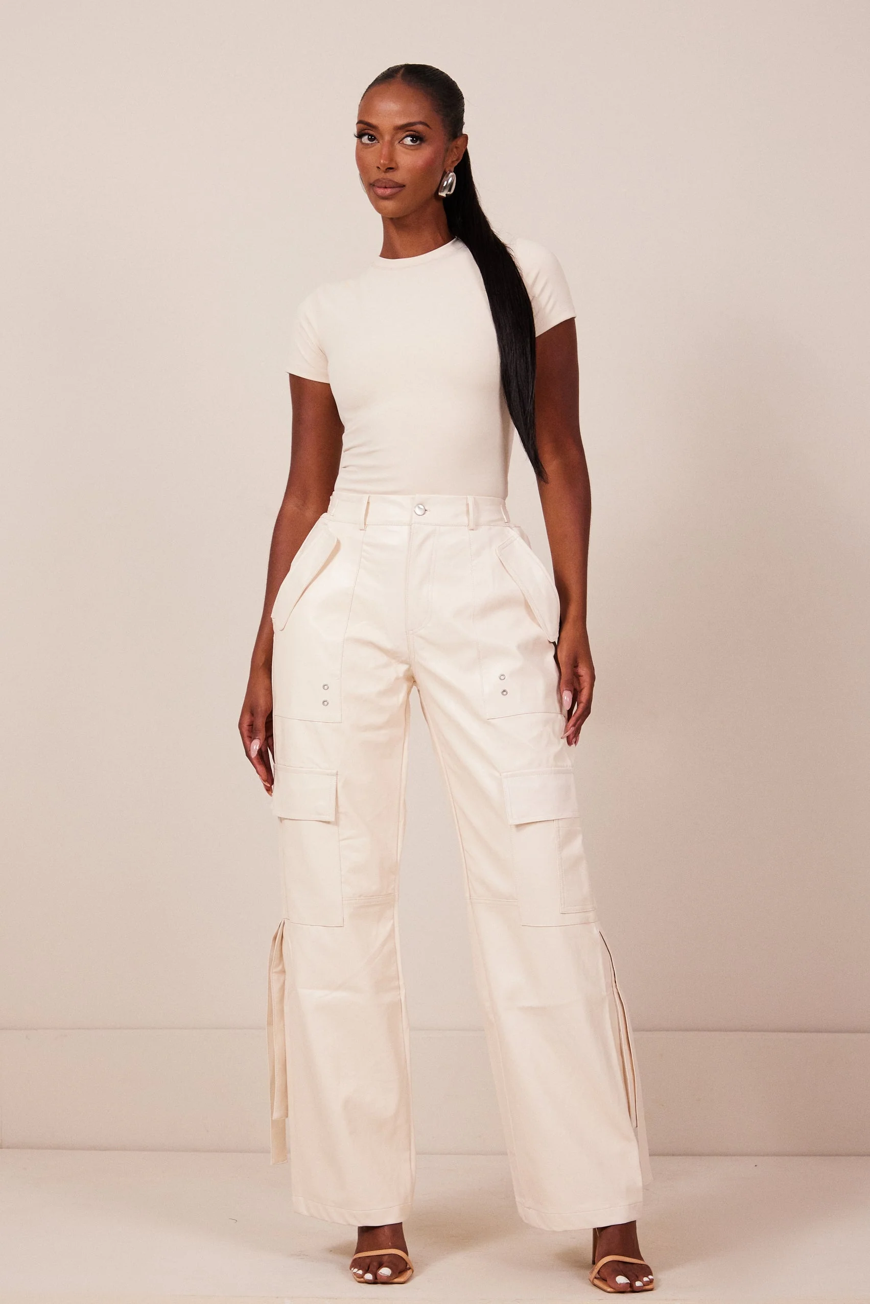 Frankie Cargos in Cream - Image 7