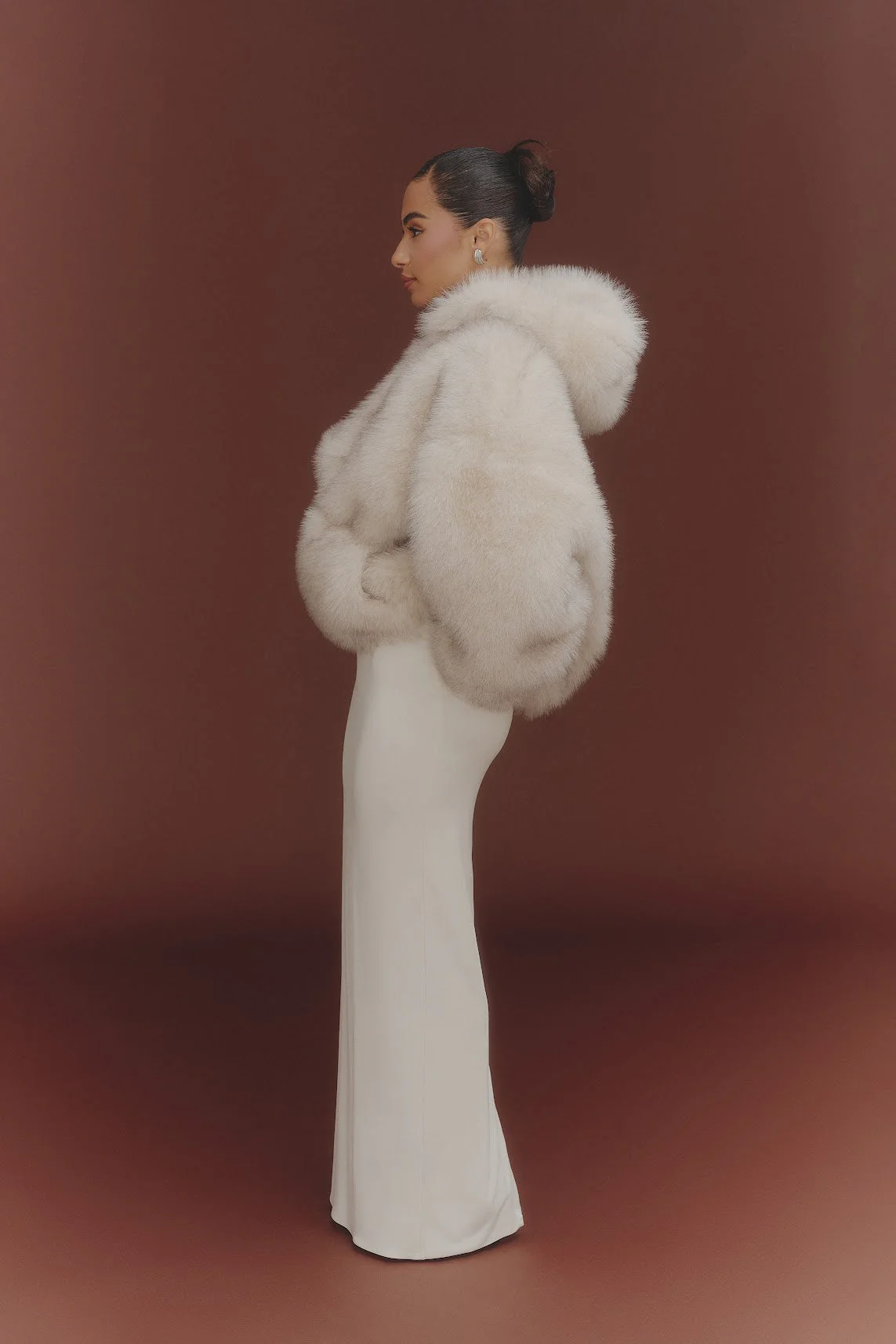 The Blair Hoodie in Cream - Image 5