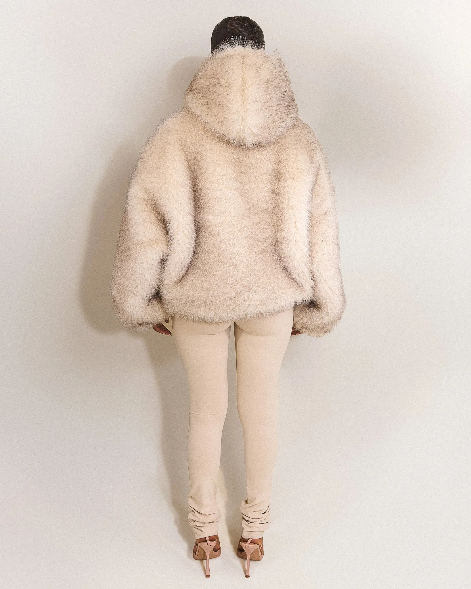 The Blair Hoodie in Cream - Image 7