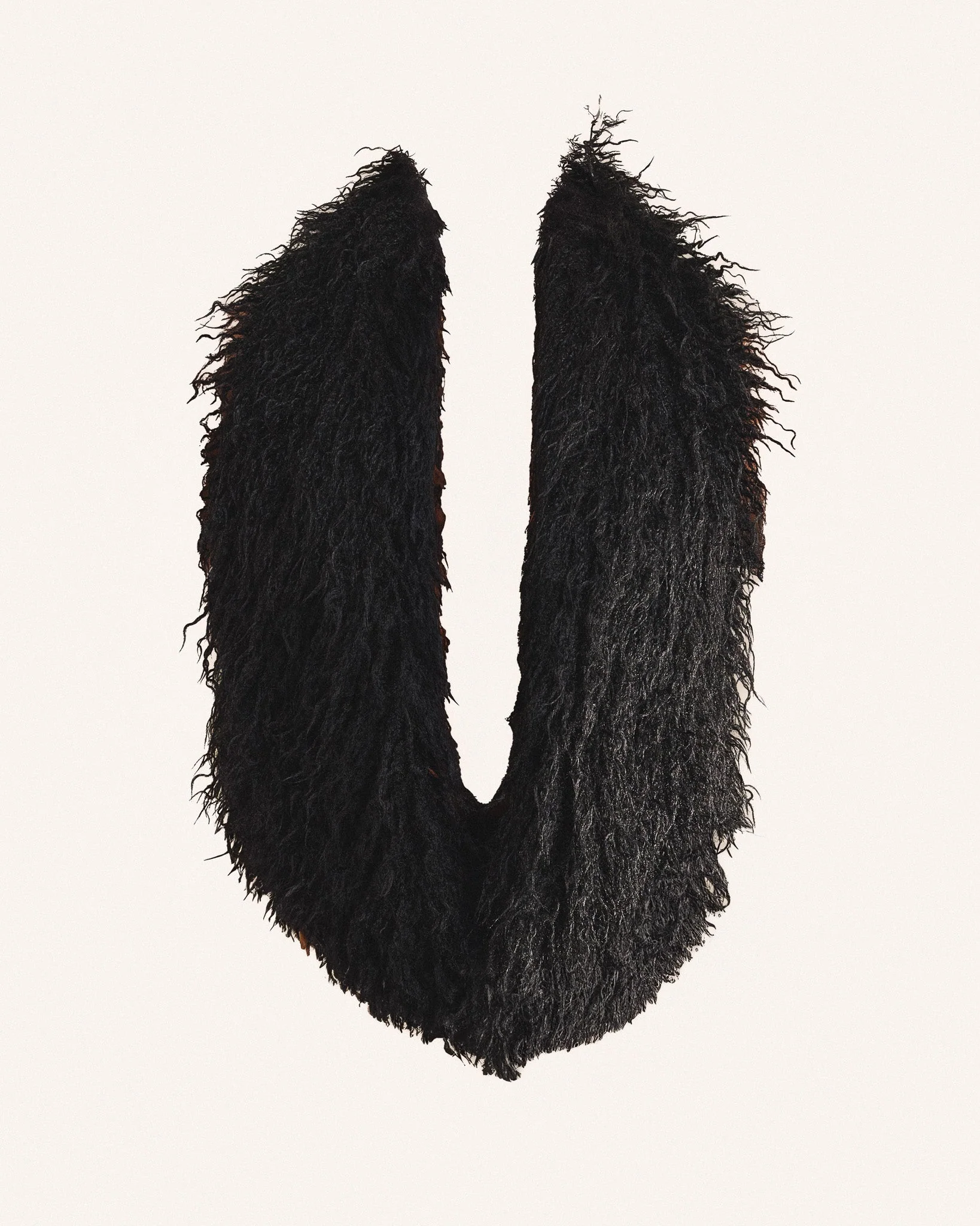 The Fur Leia Top in Black - Image 6
