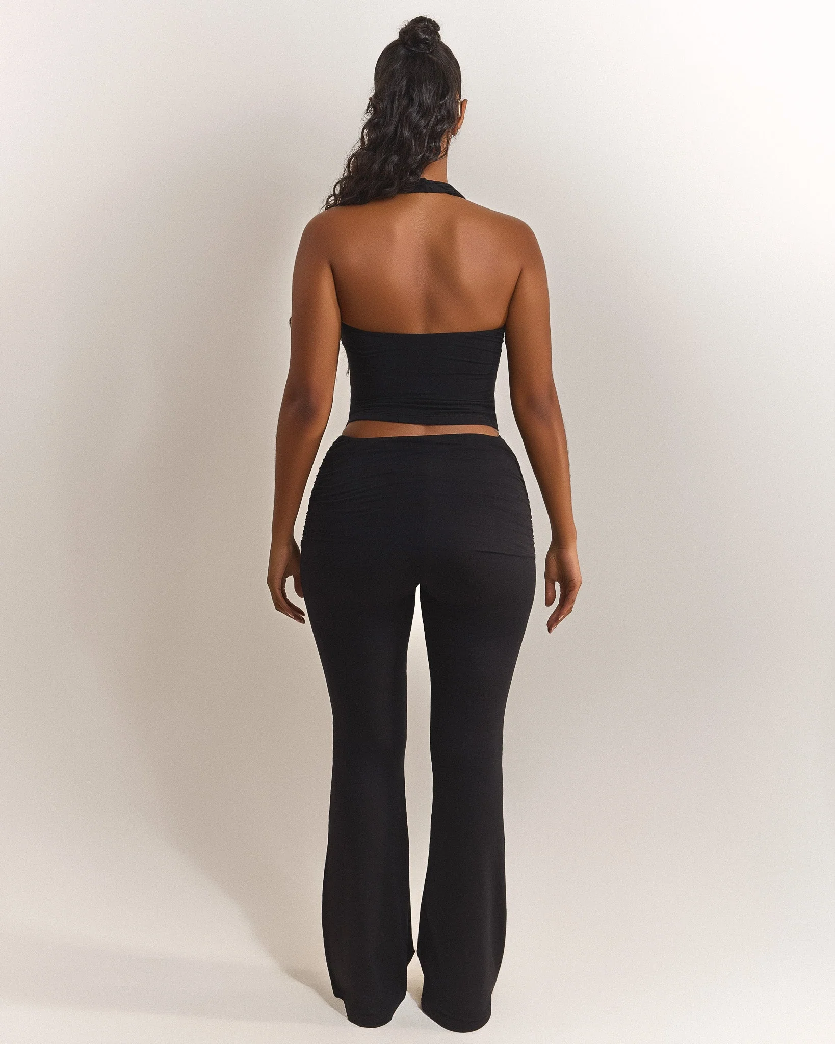 The Halter Vest in Black - Image 8