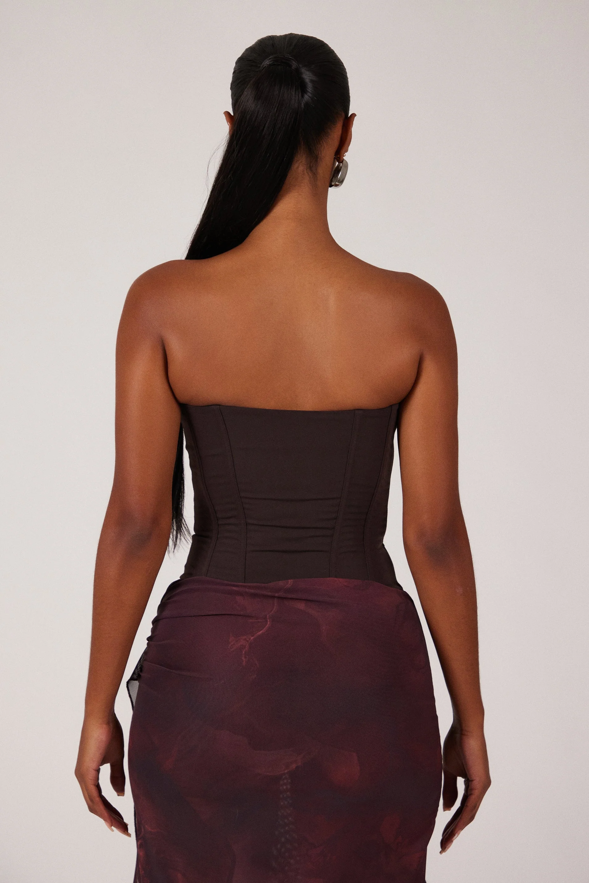 The Kaytee Corset in Brown - Image 5