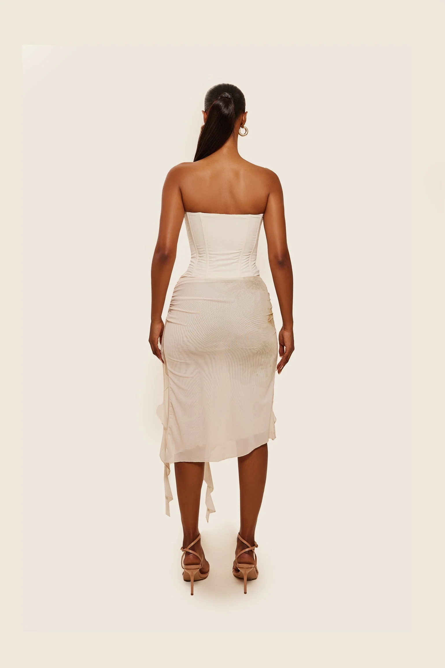 The Kaytee Corset in Off White - Image 8